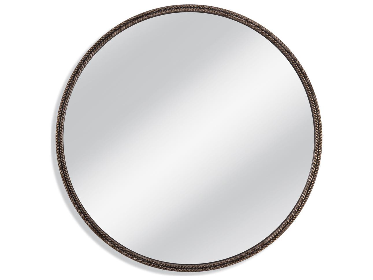 Bassett Mirror Old World Hawthorne Round Wall Mirror