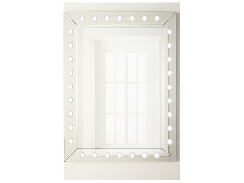 Bassett Mirror Rect Clear Rectangular Wall Mirror