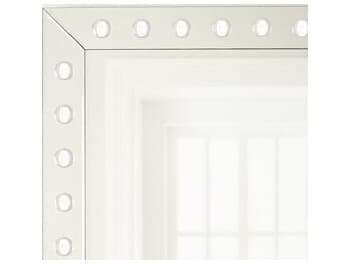 Bassett Mirror Rect Clear Rectangular Wall Mirror