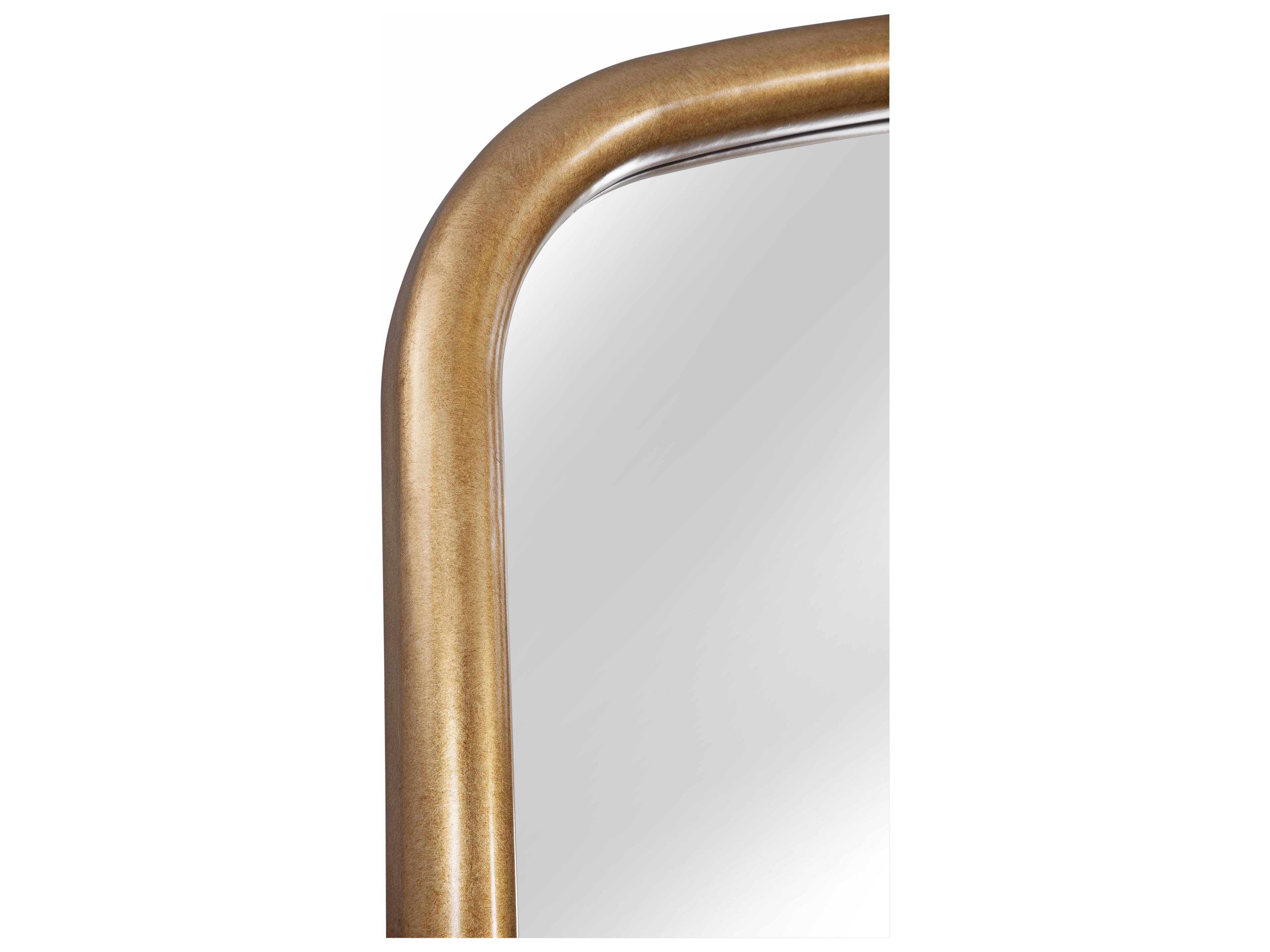 Bassett Mirror Brookings Antq Gold Leaf Floor