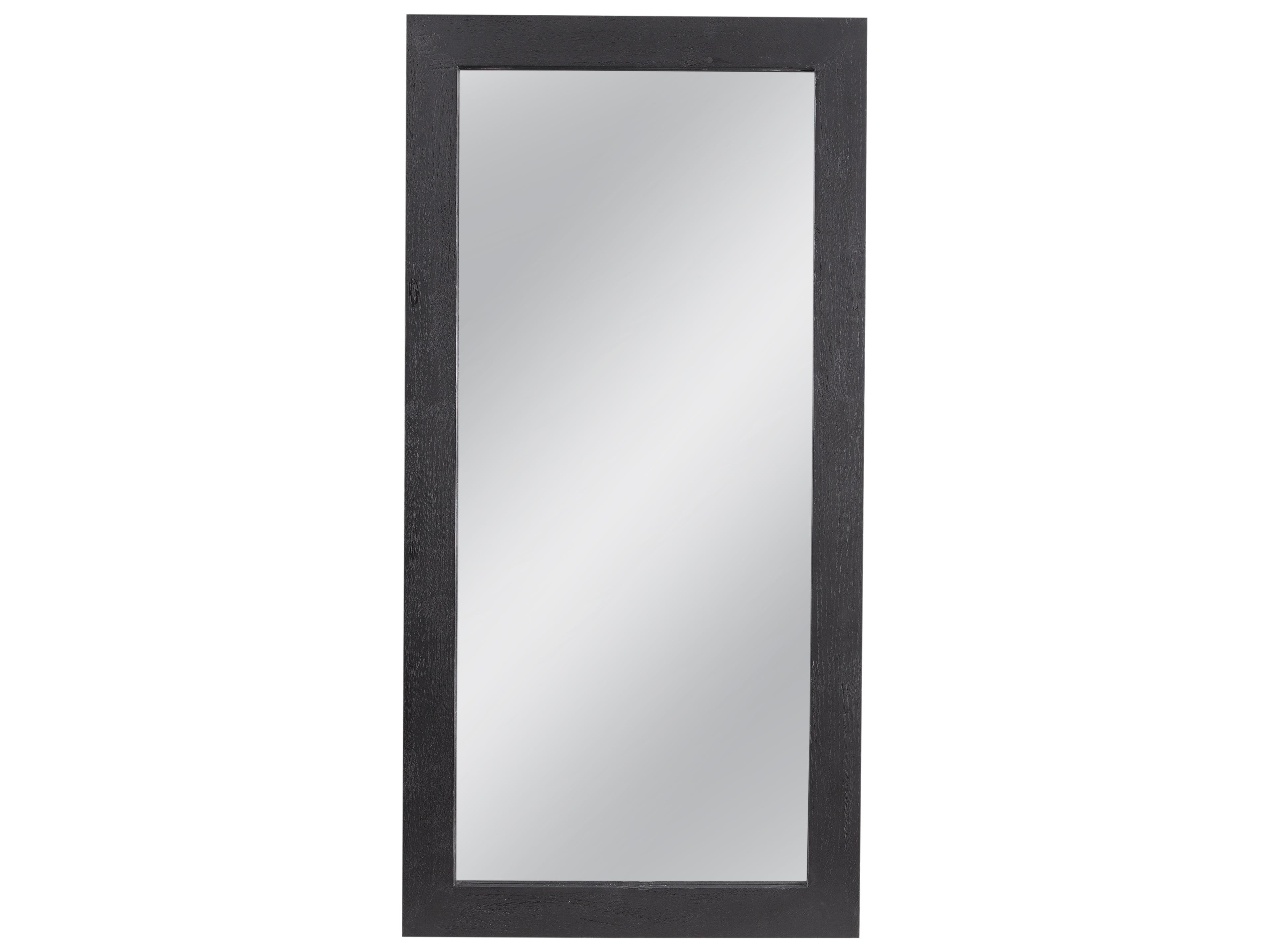 Bassett Mirror Timely Black Floor Rectangular