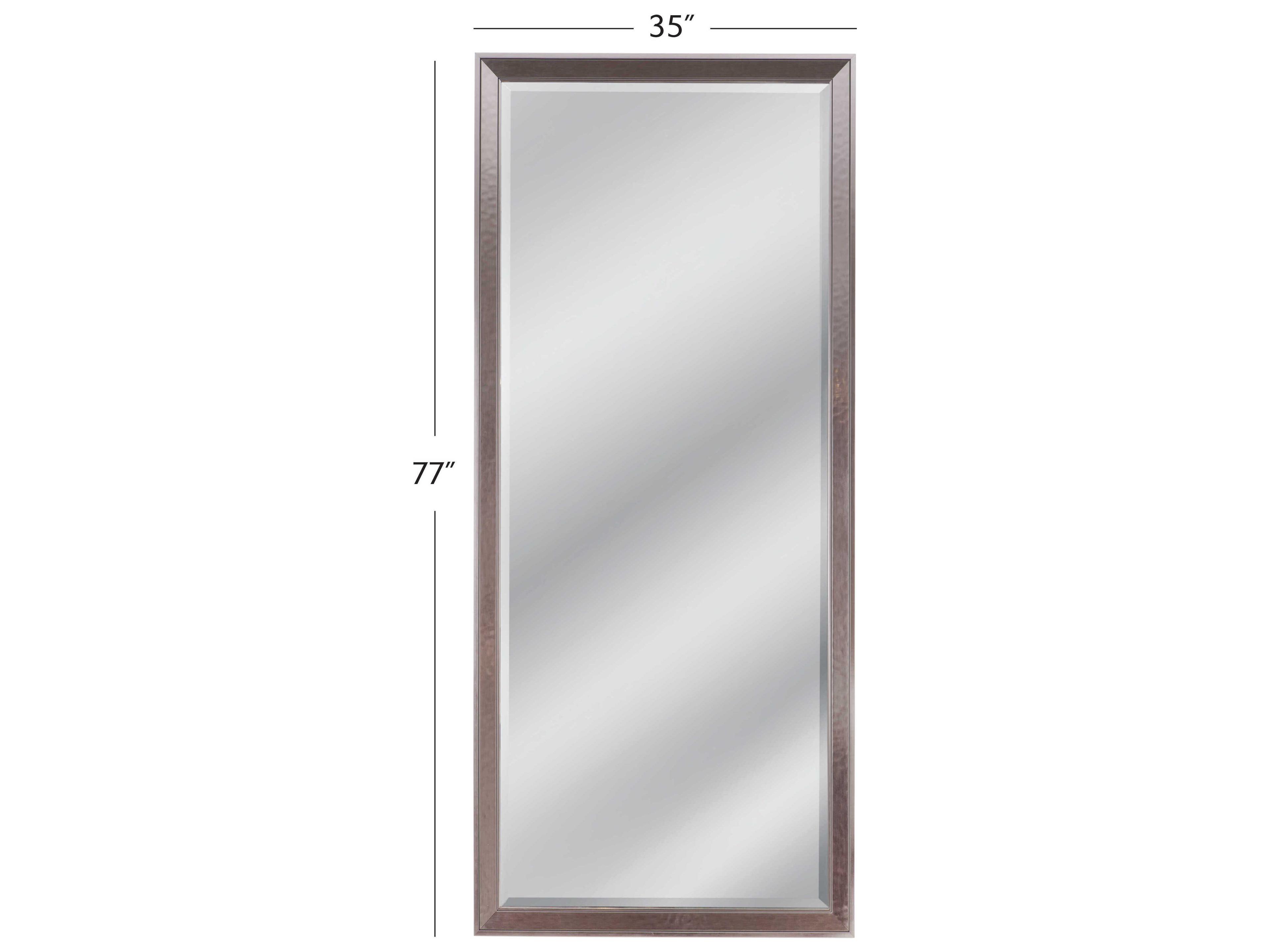 Bassett Mirror Sophie Silver Floor Rectangular