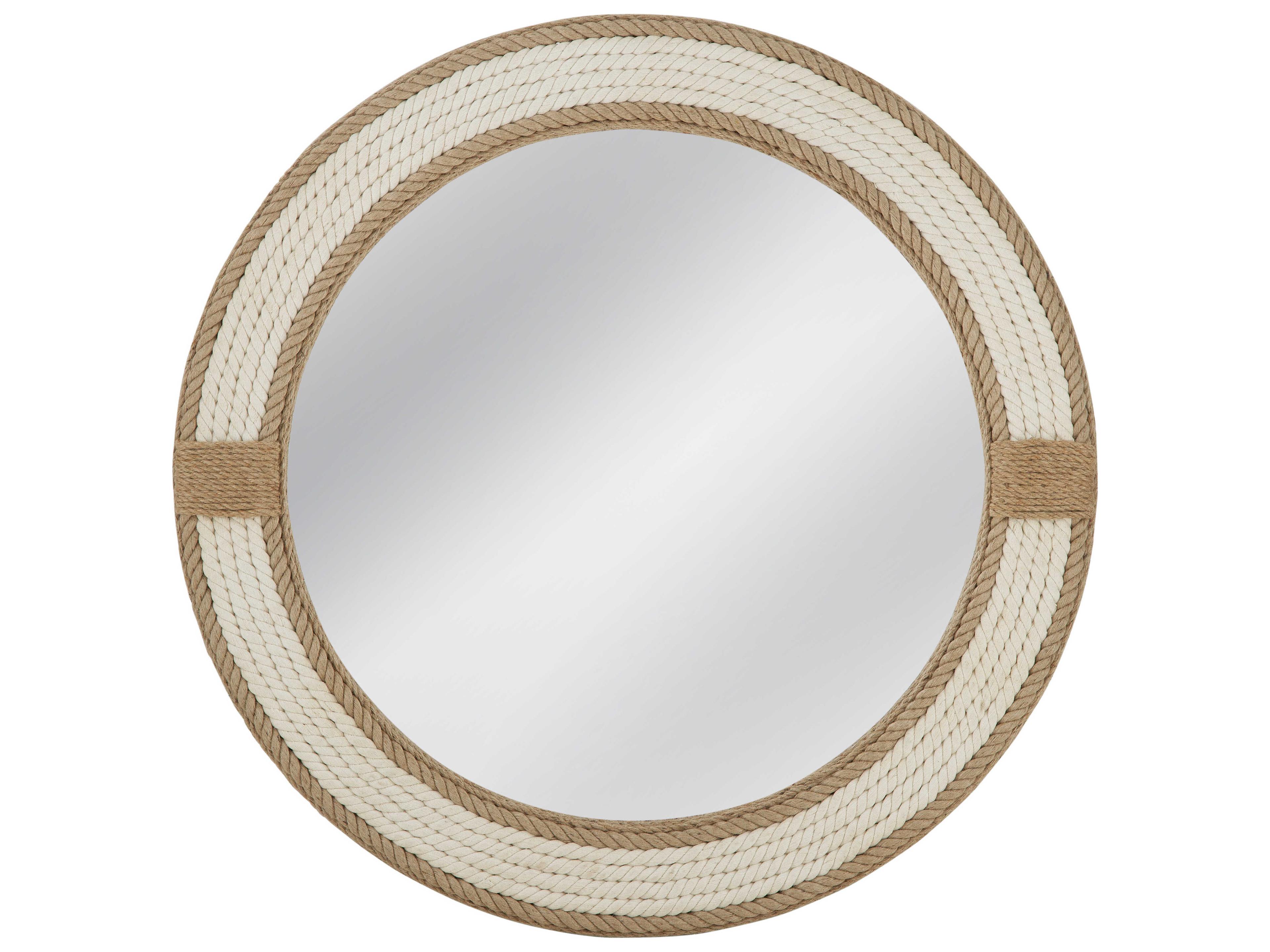 Bassett Mirror Apolline White Wall Round