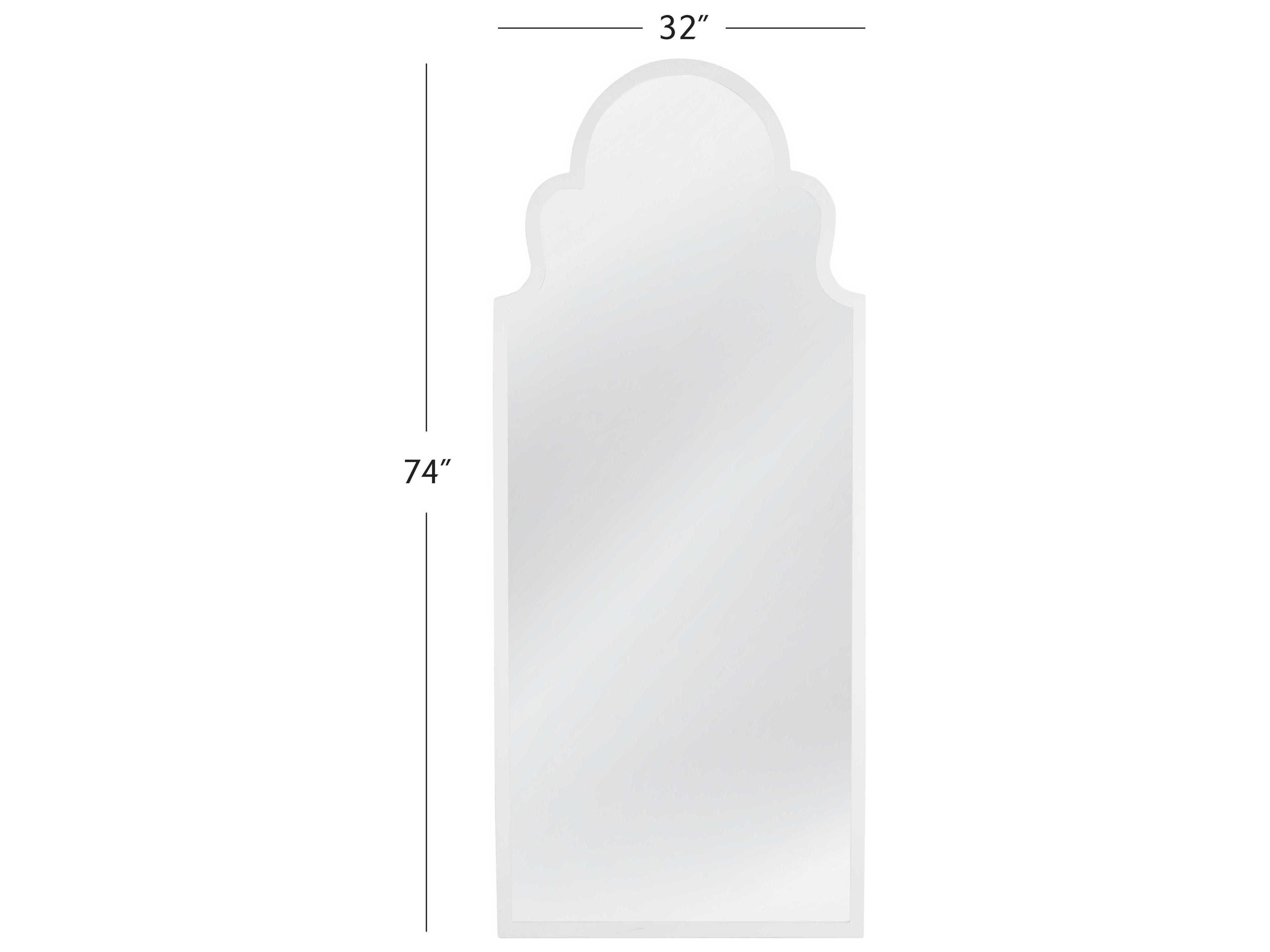 Bassett Mirror Abbie White Floor