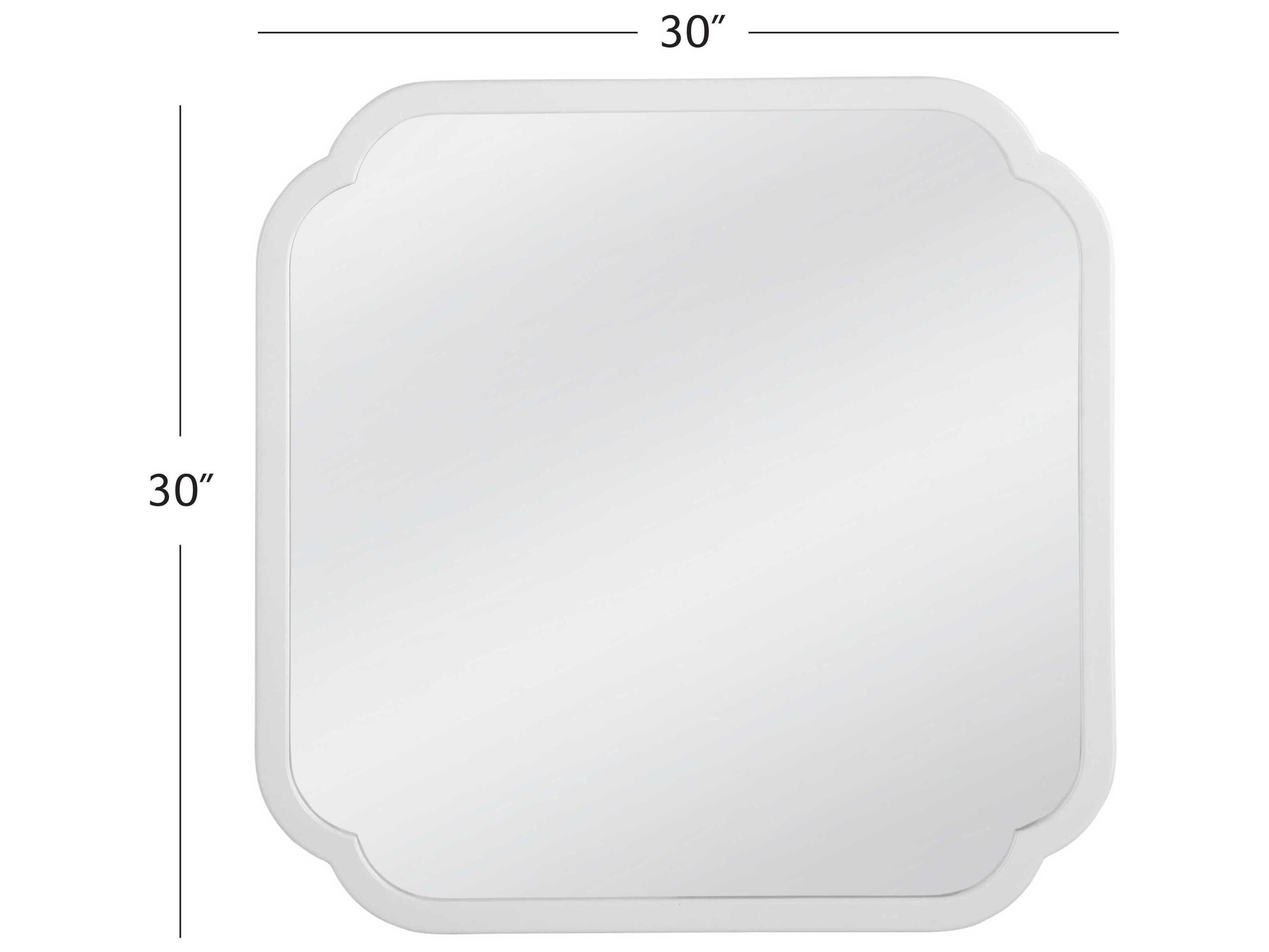 Bassett Mirror Clover White Wall