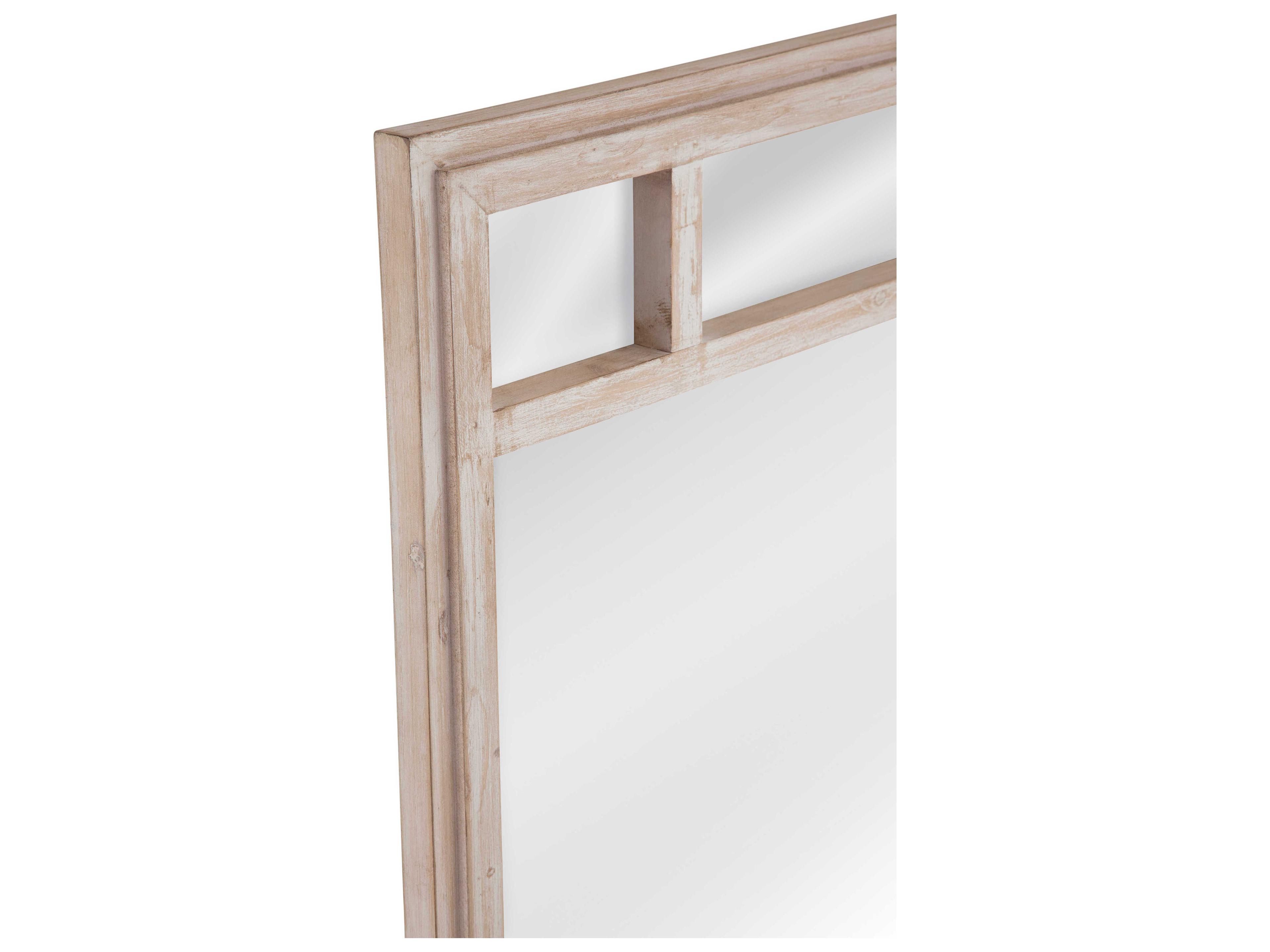 Bassett Mirror White Loudon Wall Mirror