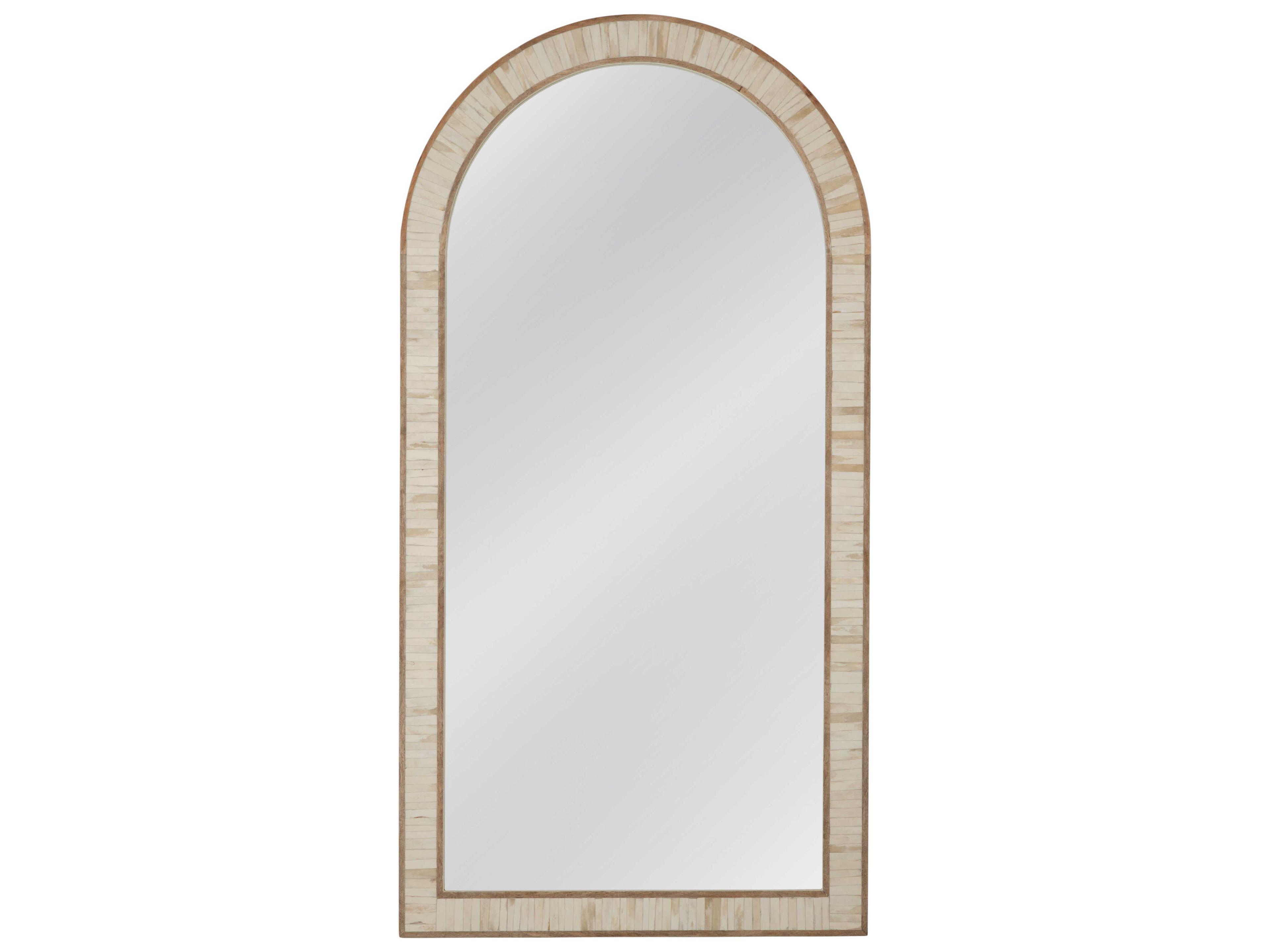 Bassett Mirror Brown Halsey Floor Mirror