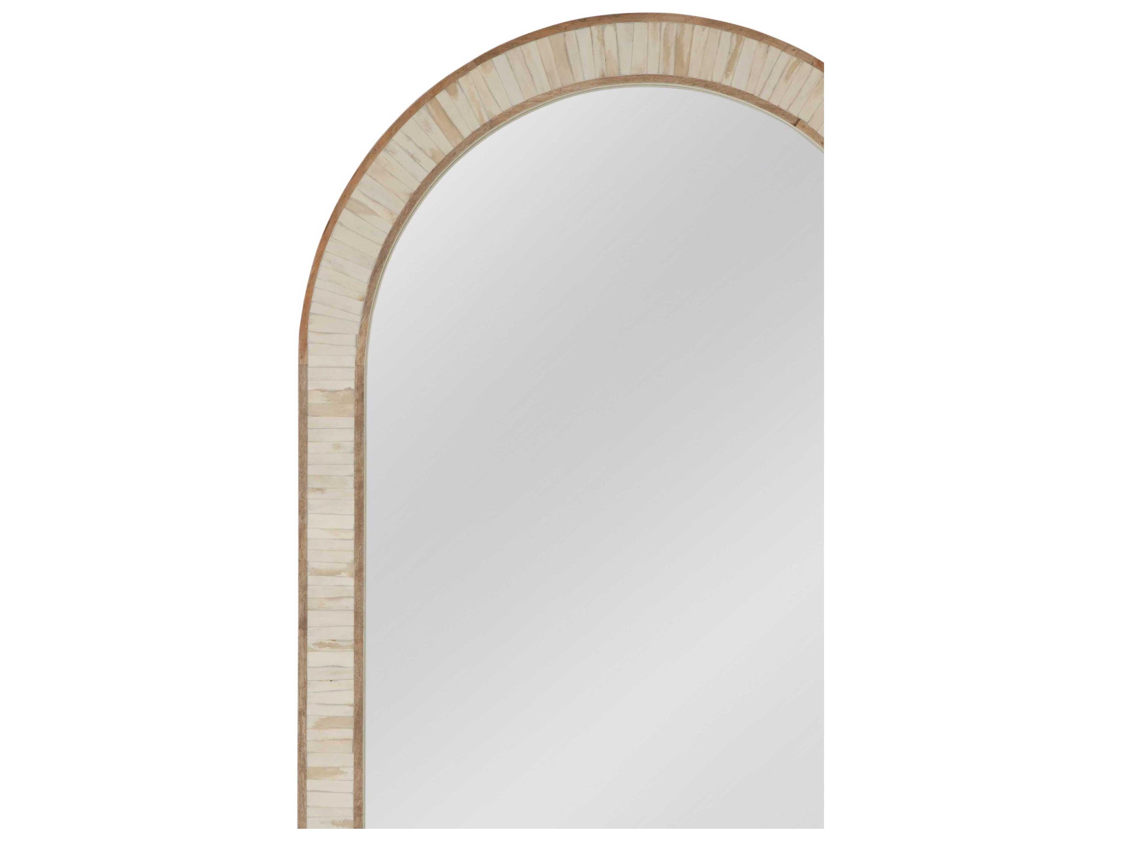 Bassett Mirror Brown Halsey Floor Mirror