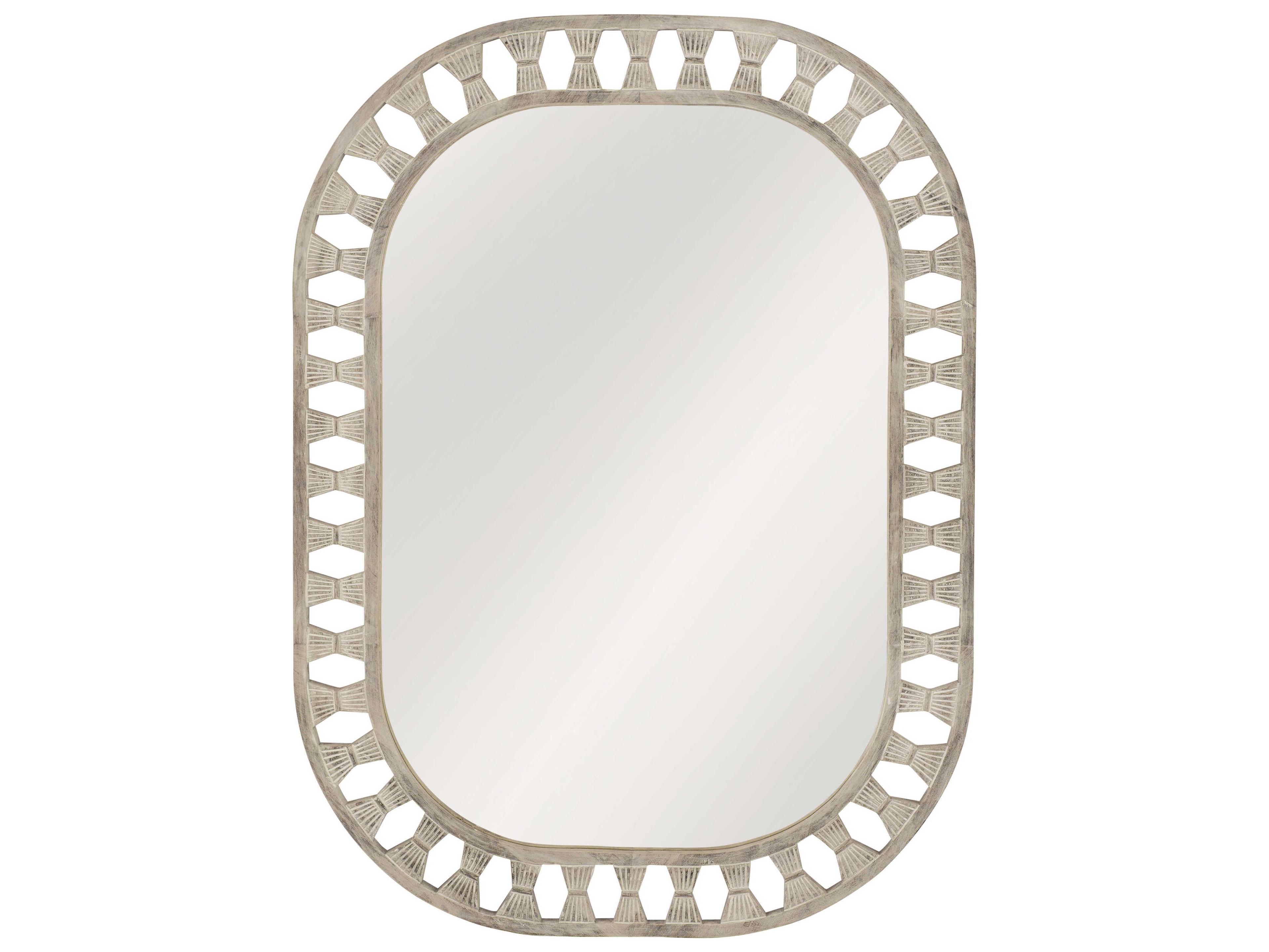 Bassett Mirror White Enya Wall Mirror