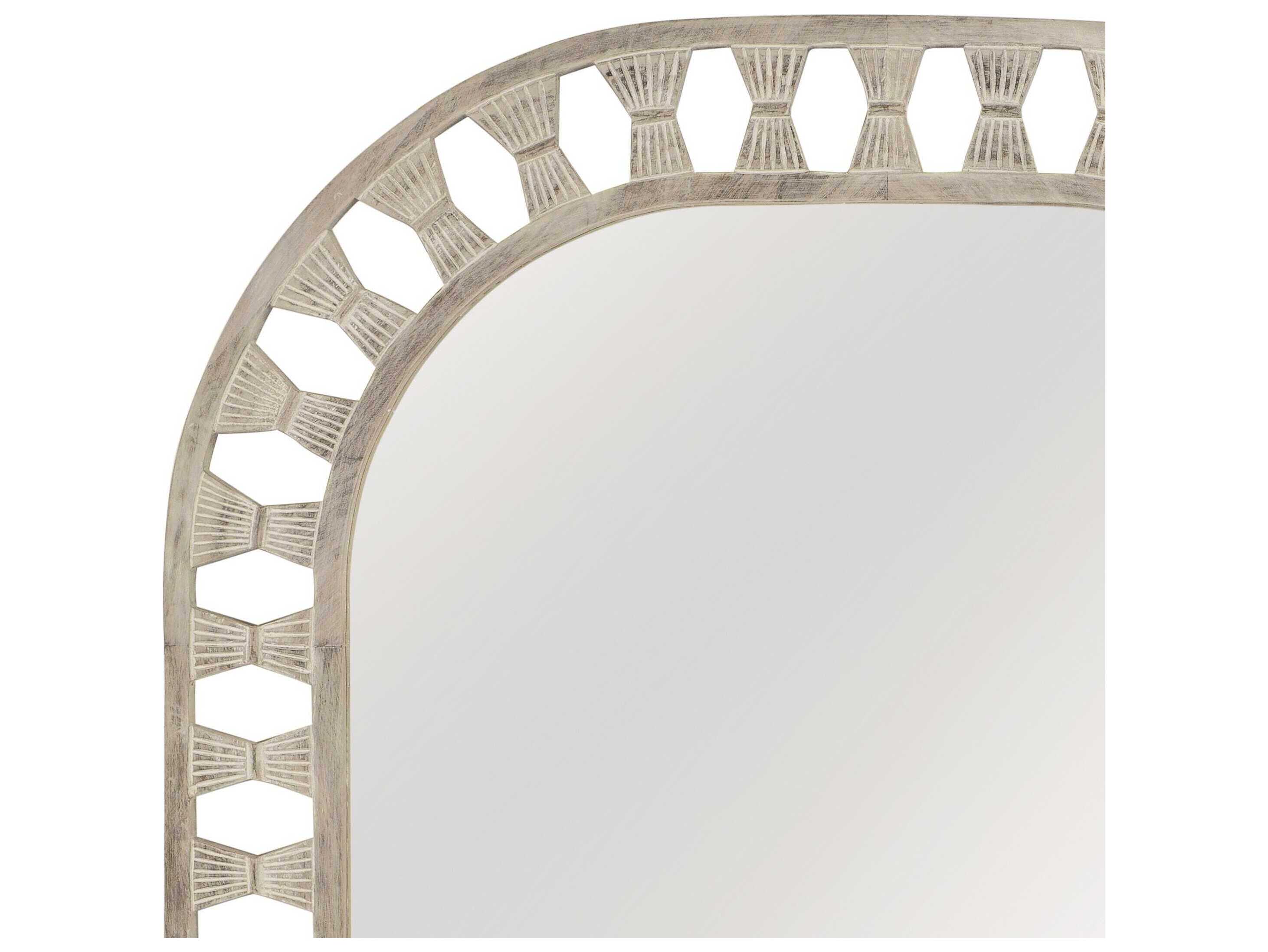 Bassett Mirror White Enya Wall Mirror