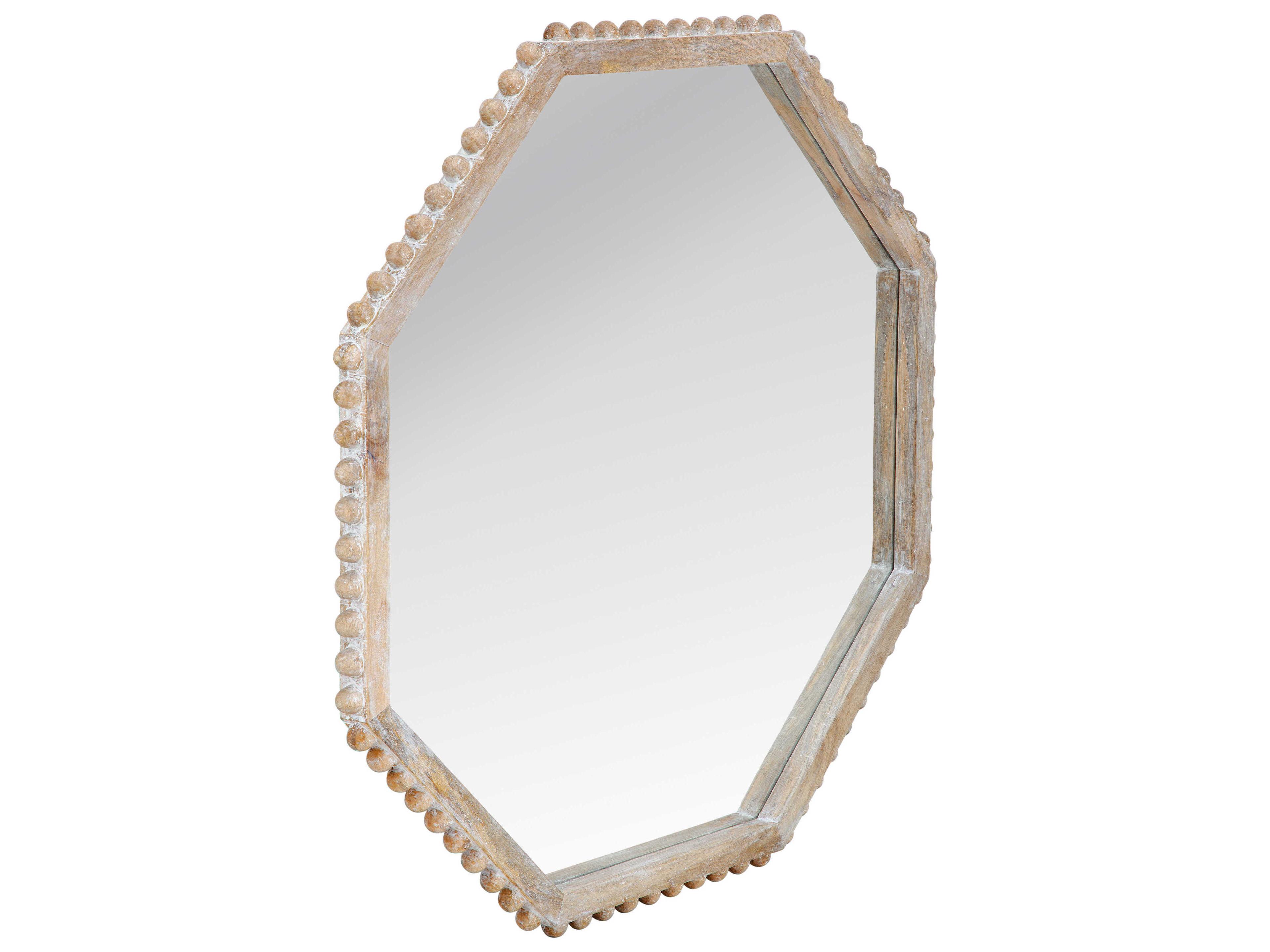 Bassett Mirror White Virz Wall Mirror
