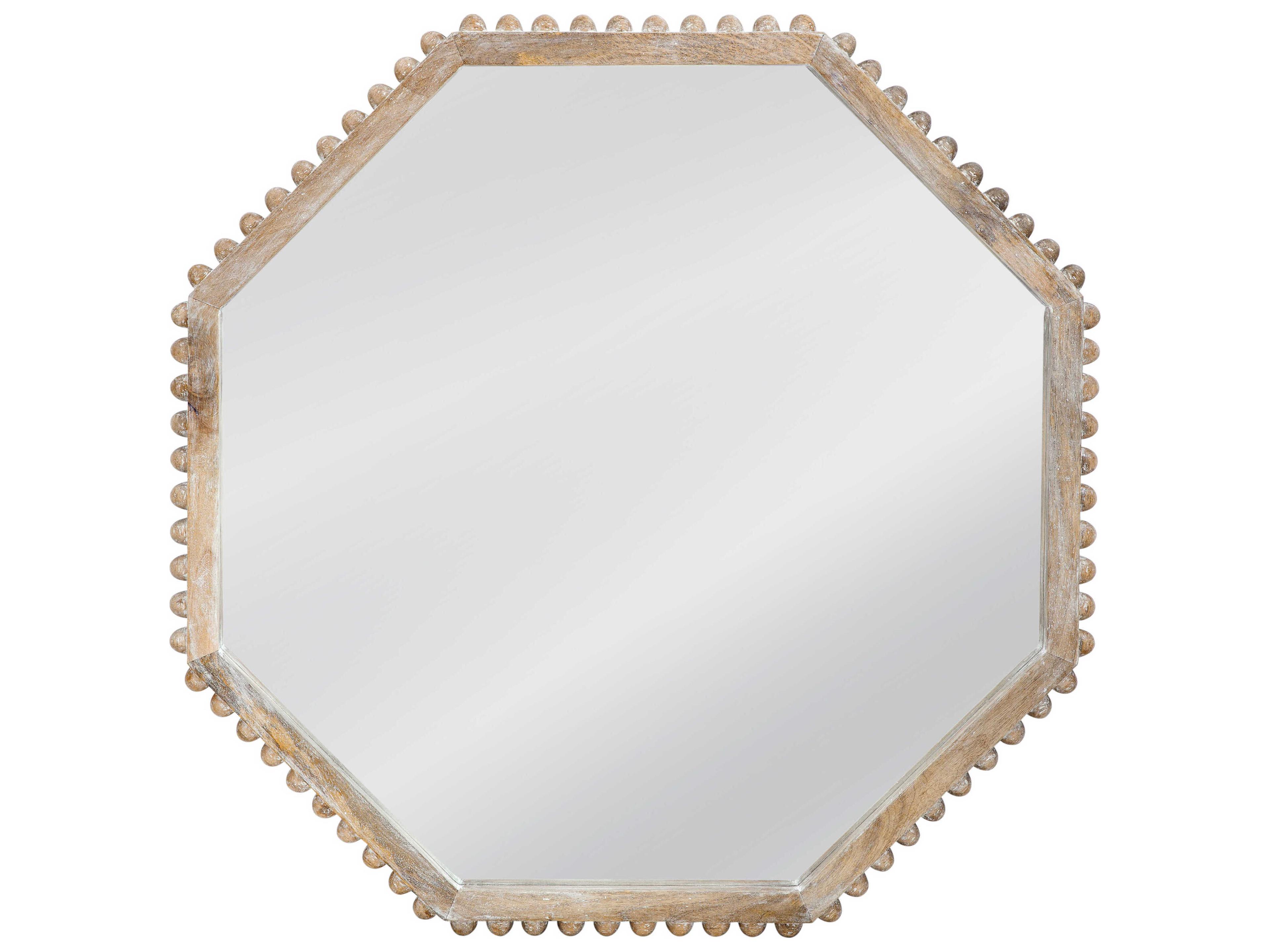 Bassett Mirror White Virz Wall Mirror