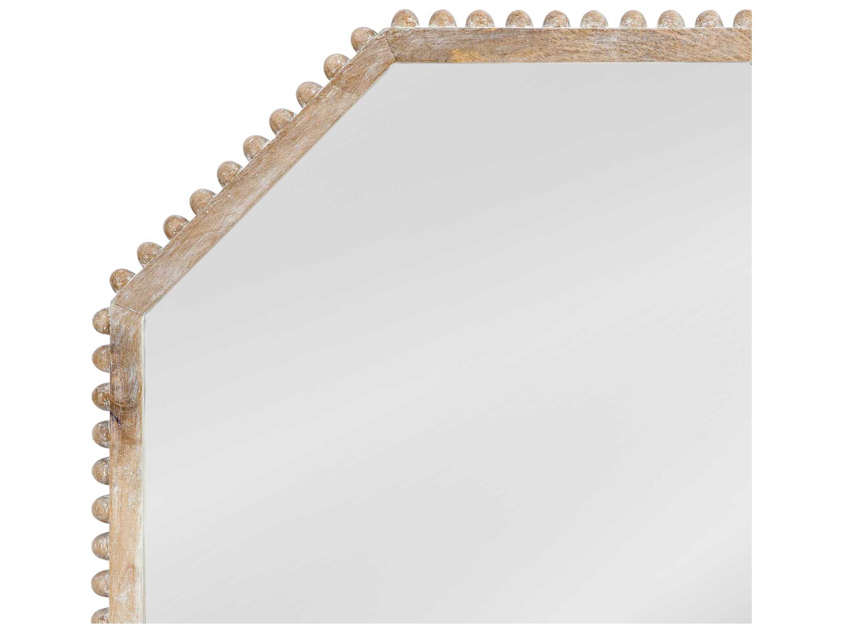 Bassett Mirror White Virz Wall Mirror