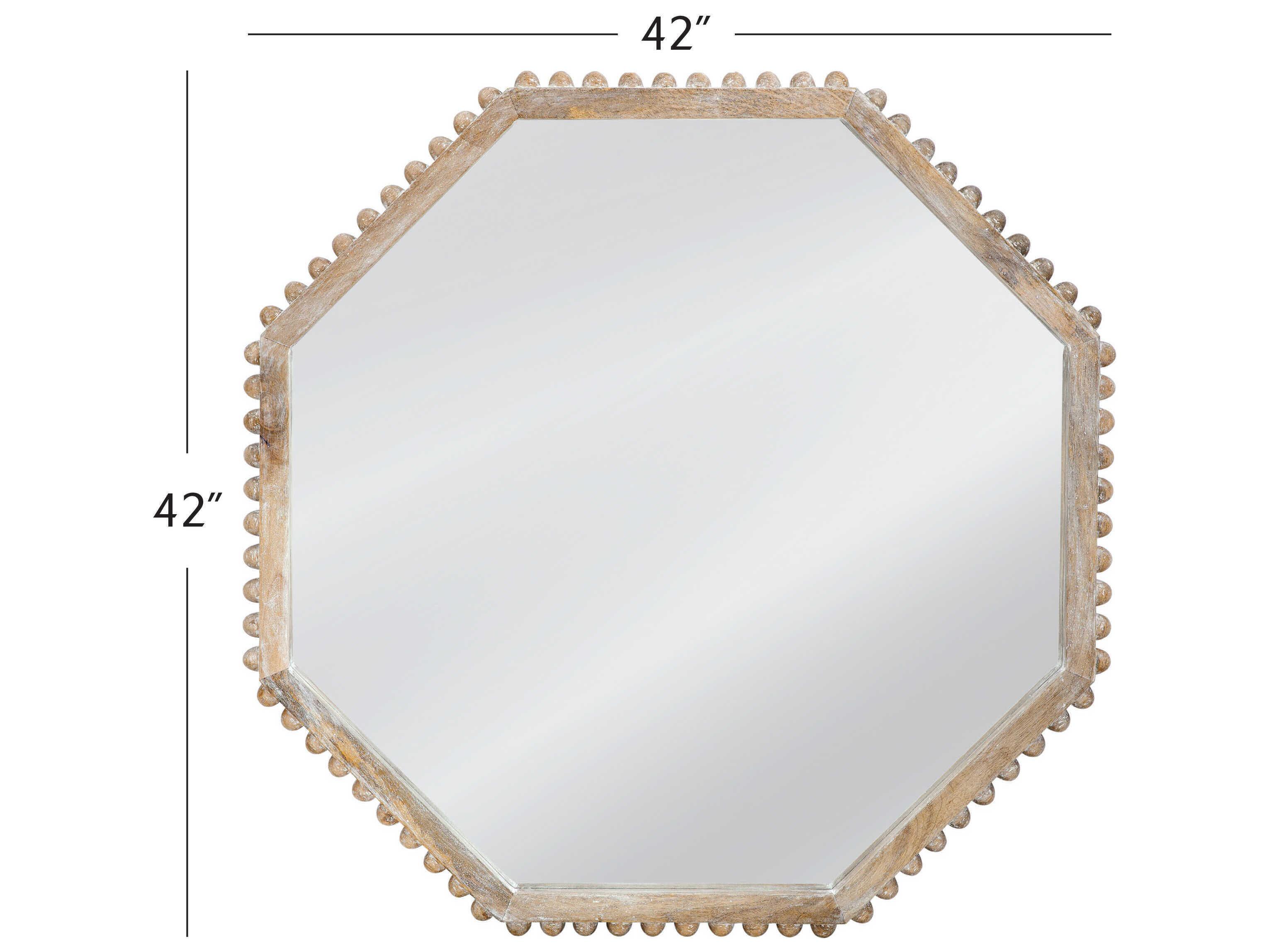 Bassett Mirror White Virz Wall Mirror