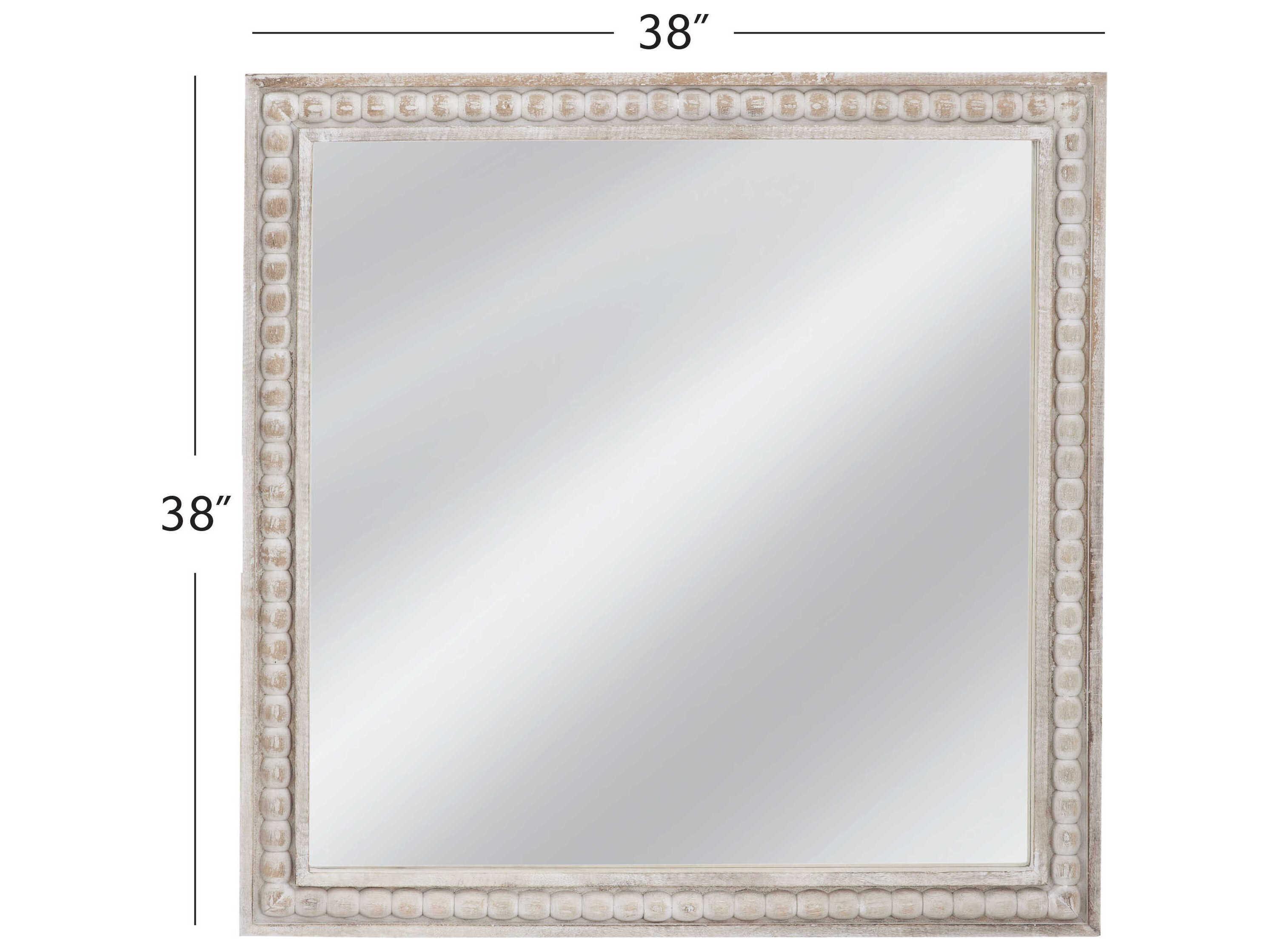 Bassett Mirror White Cappi Wall Mirror