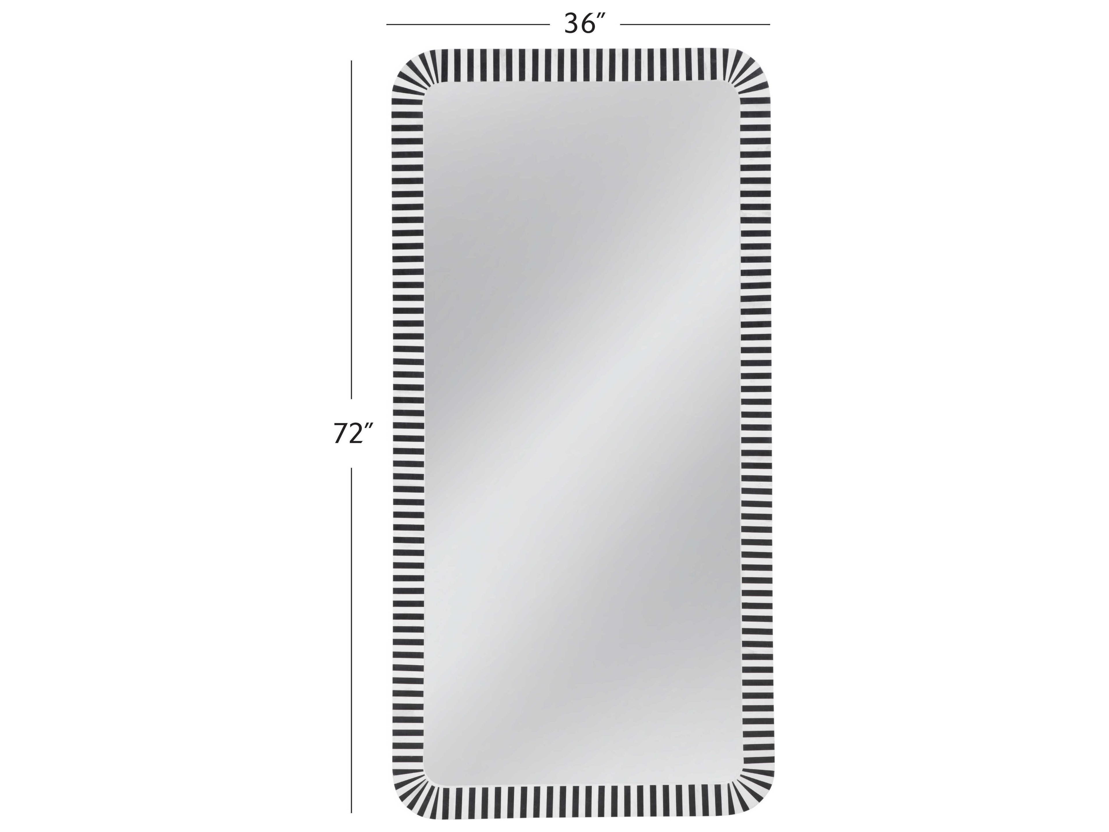 Bassett Mirror Macalister Black Floor