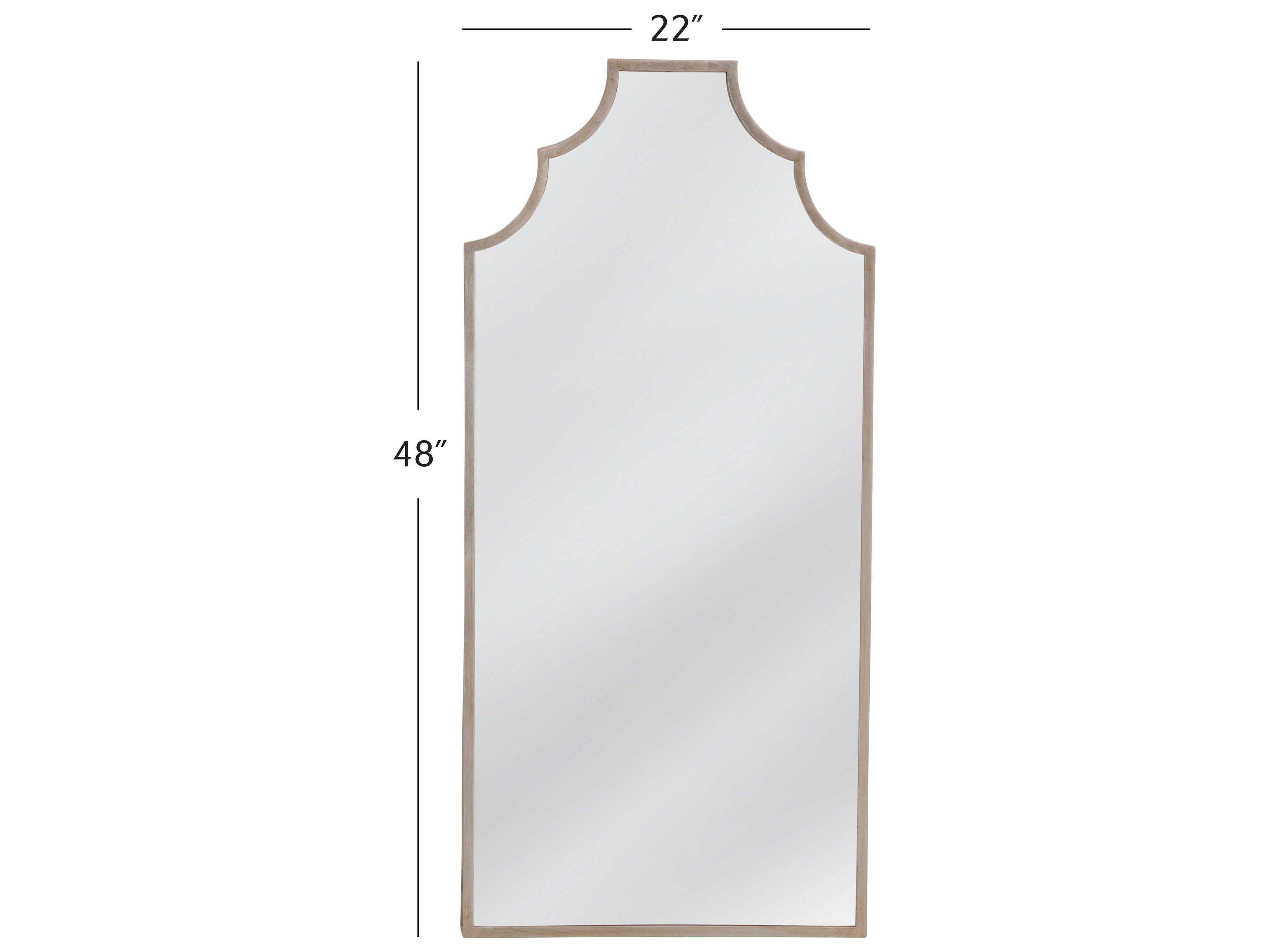 Bassett Mirror Silver Mohan Wall Mirror