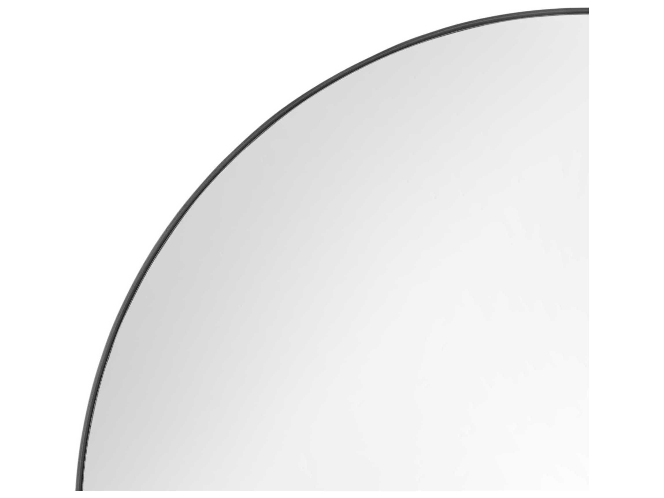 Bassett Mirror Eltham Black Wall Round