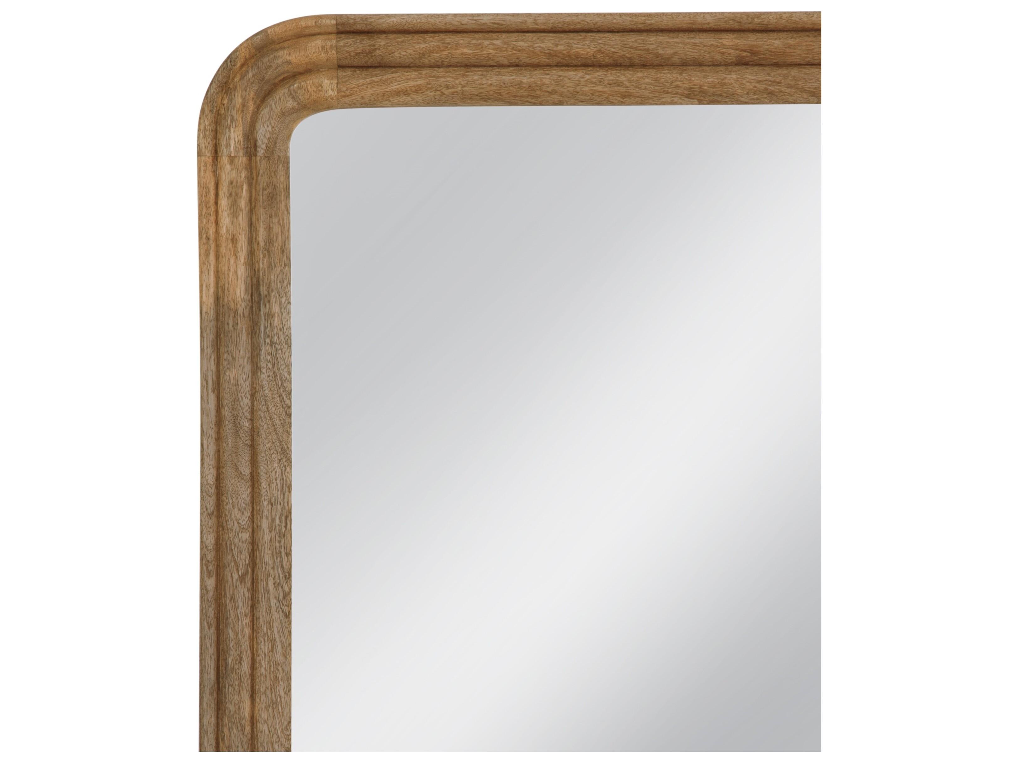 Bassett Mirror Gage Natural Rectangular Wall Mirror
