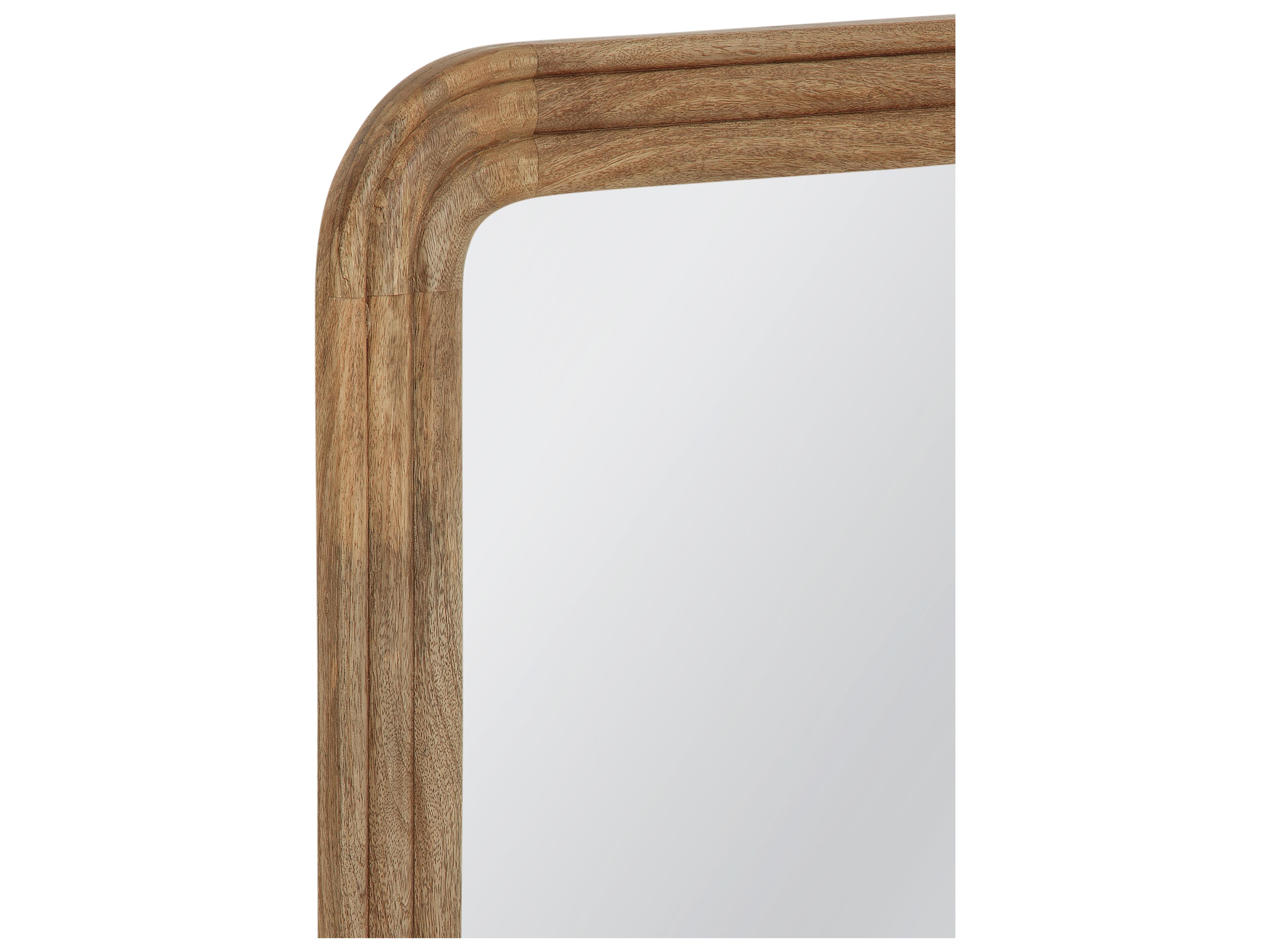 Bassett Mirror Gage Natural Rectangular Wall Mirror