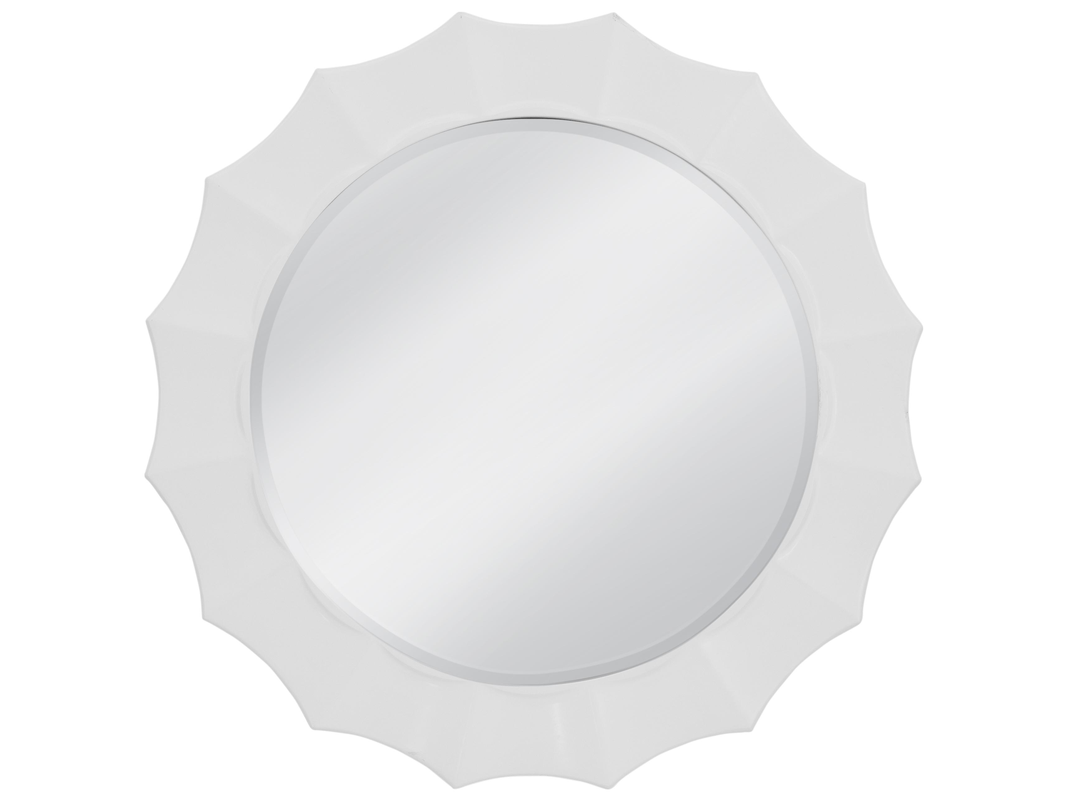 Bassett Mirror White Wall Mirror