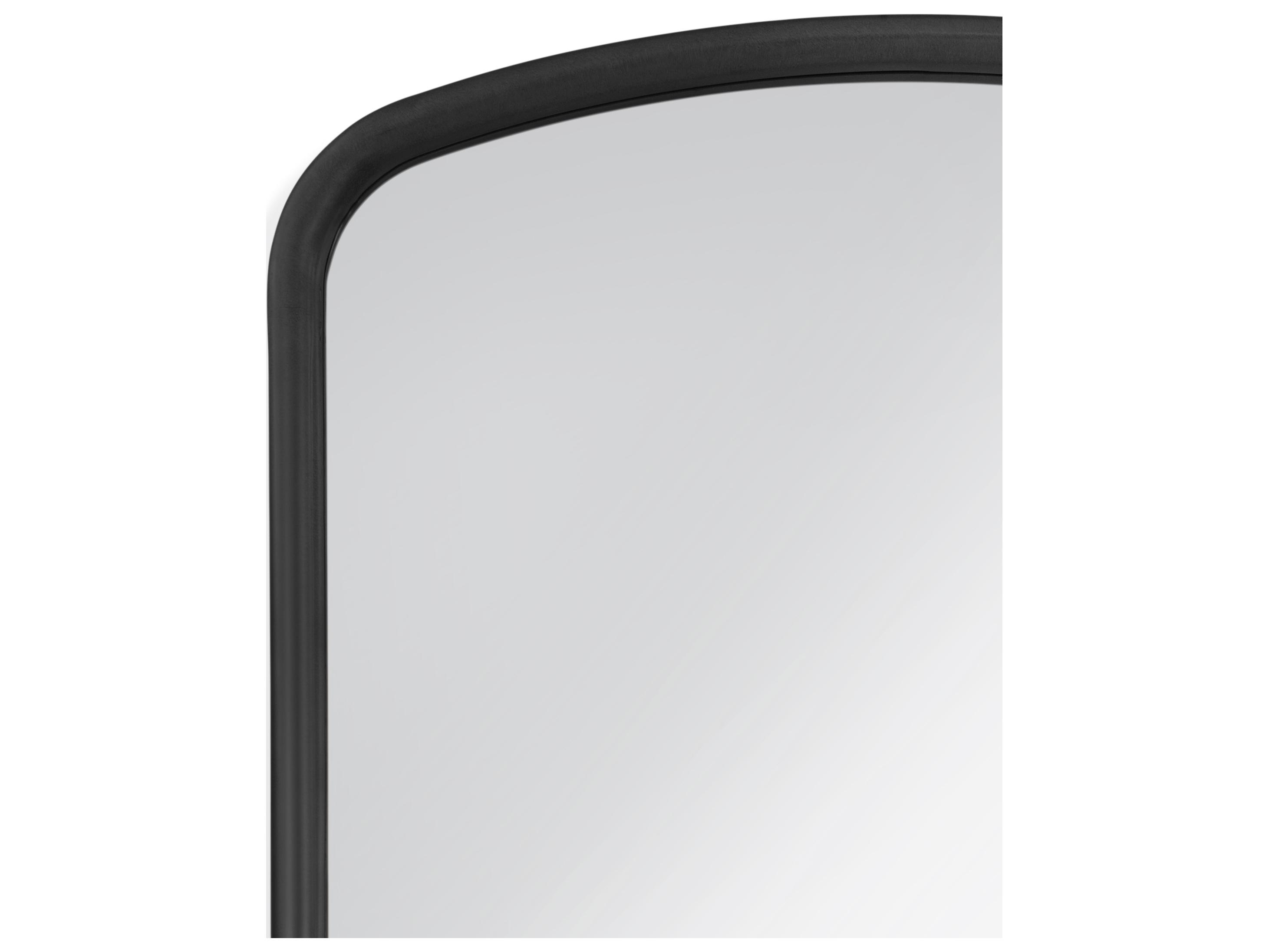 Bassett Mirror Brookings Black Wall Vertical