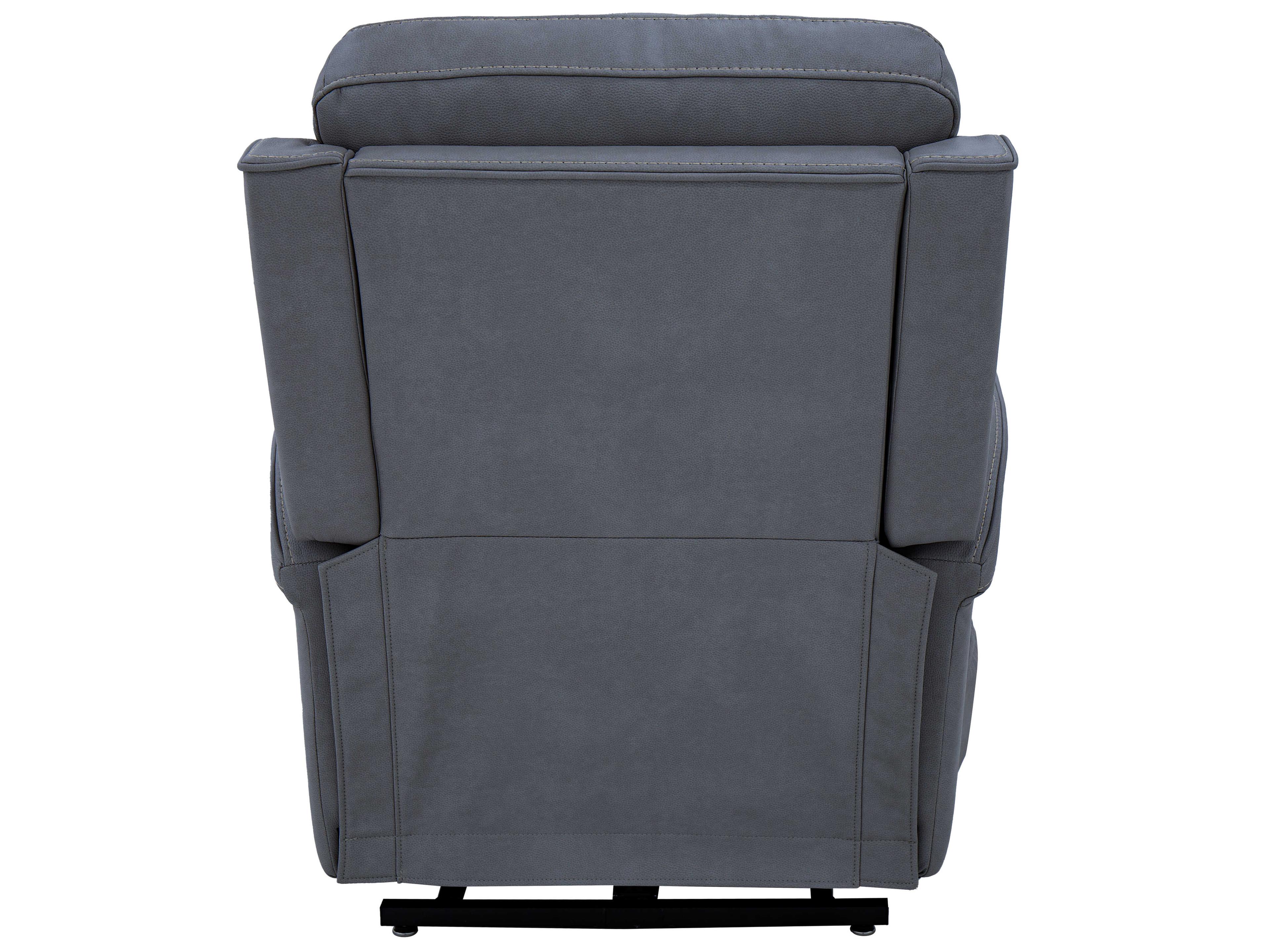 Barcalounger Lux Recline & Lift Lena Cappriccio Slate Gray Upholstered Recliner