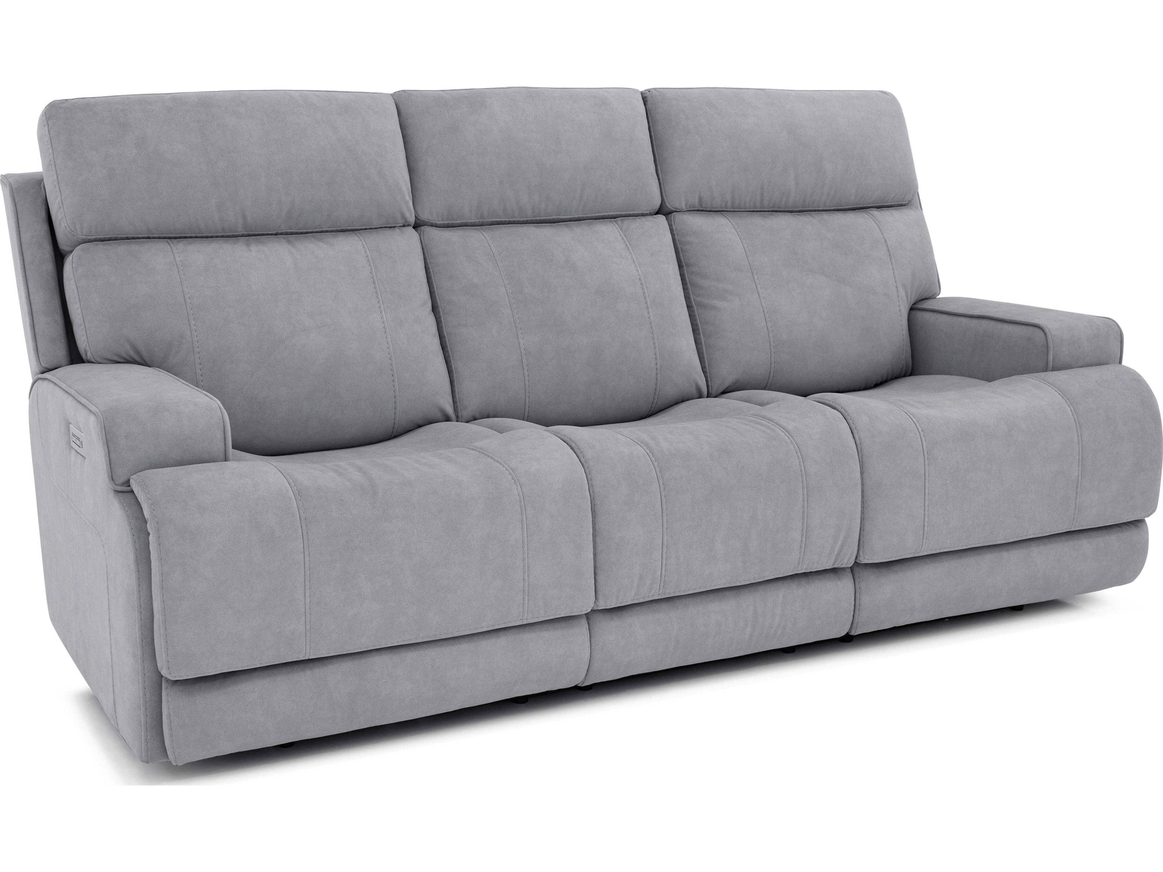 Barcalounger Zero Gravity Ashbee Arula Dolphin Gray Upholstered Sofa