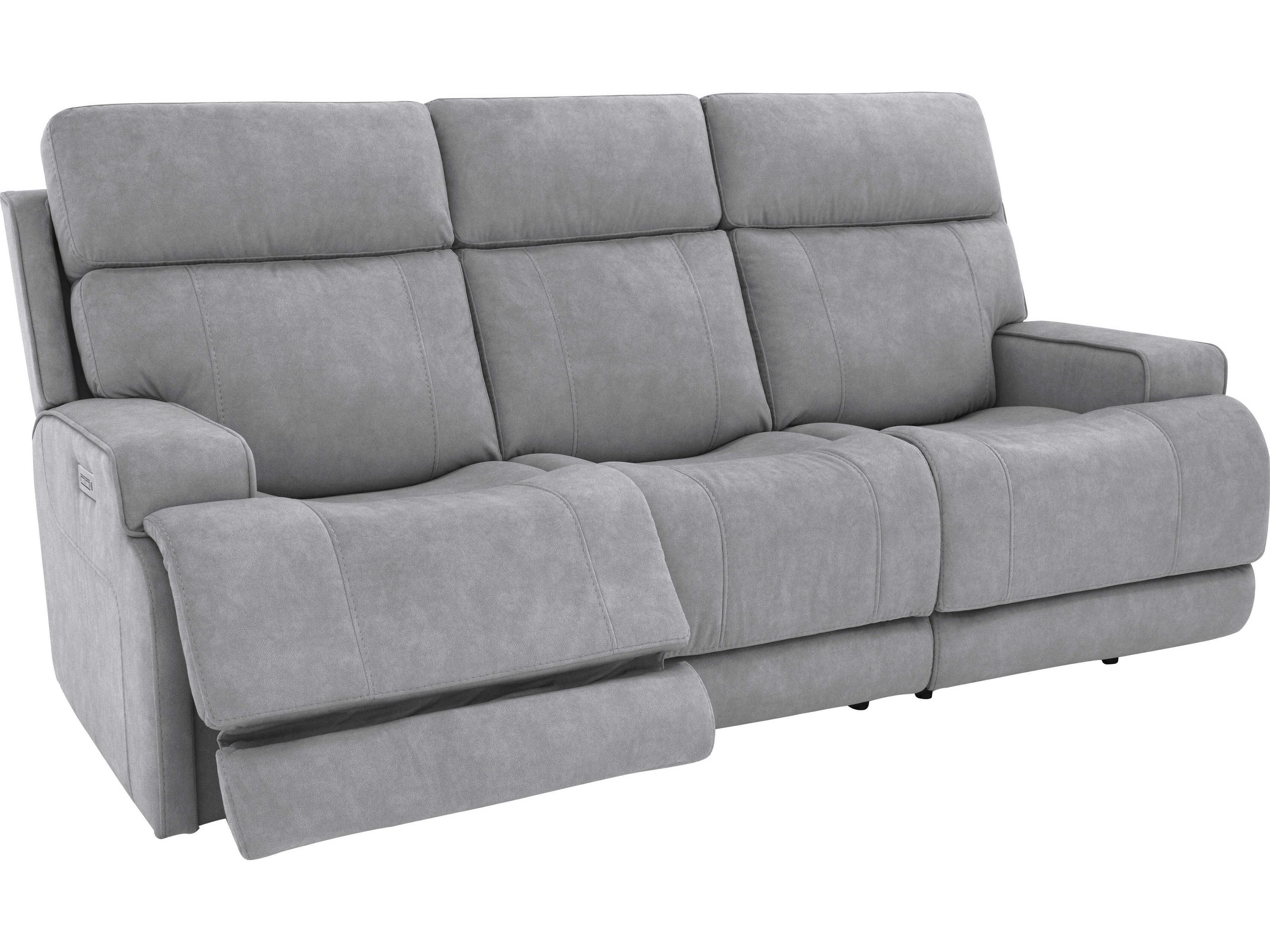 Barcalounger Zero Gravity Ashbee Arula Dolphin Gray Upholstered Sofa