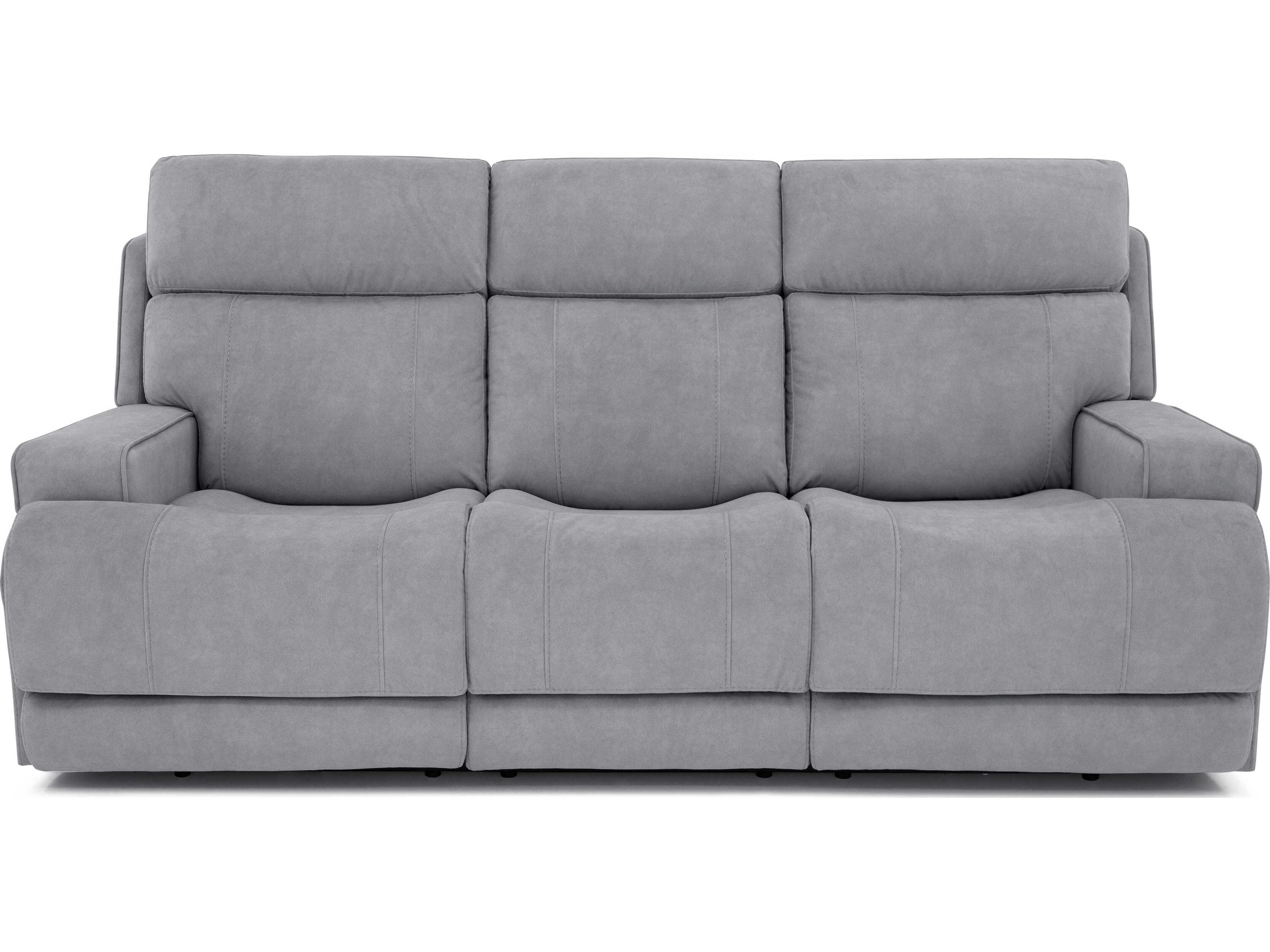 Barcalounger Zero Gravity Ashbee Arula Dolphin Gray Upholstered Sofa