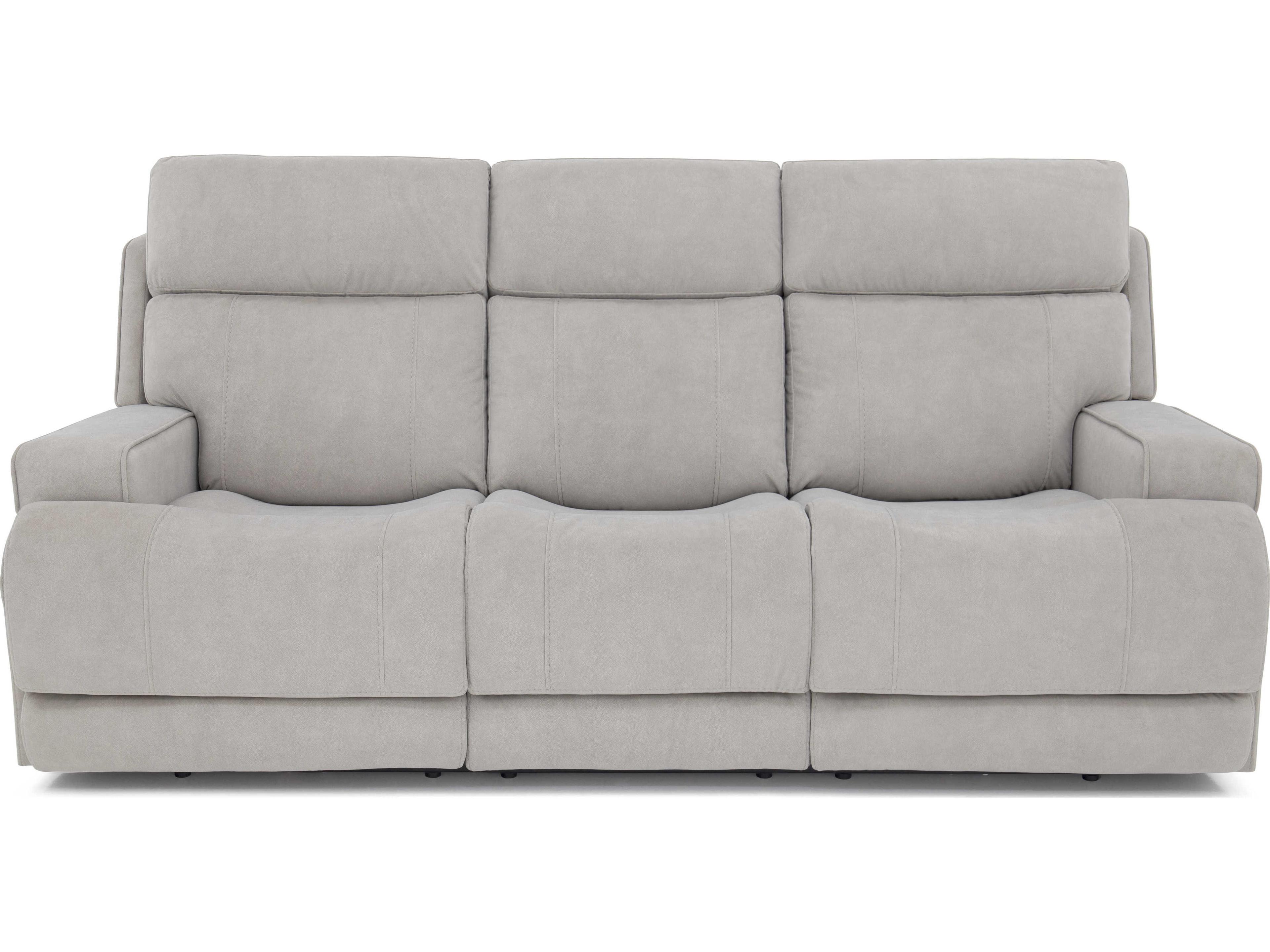 Barcalounger Zero Gravity Ashbee Arula Dove Gray Upholstered Sofa