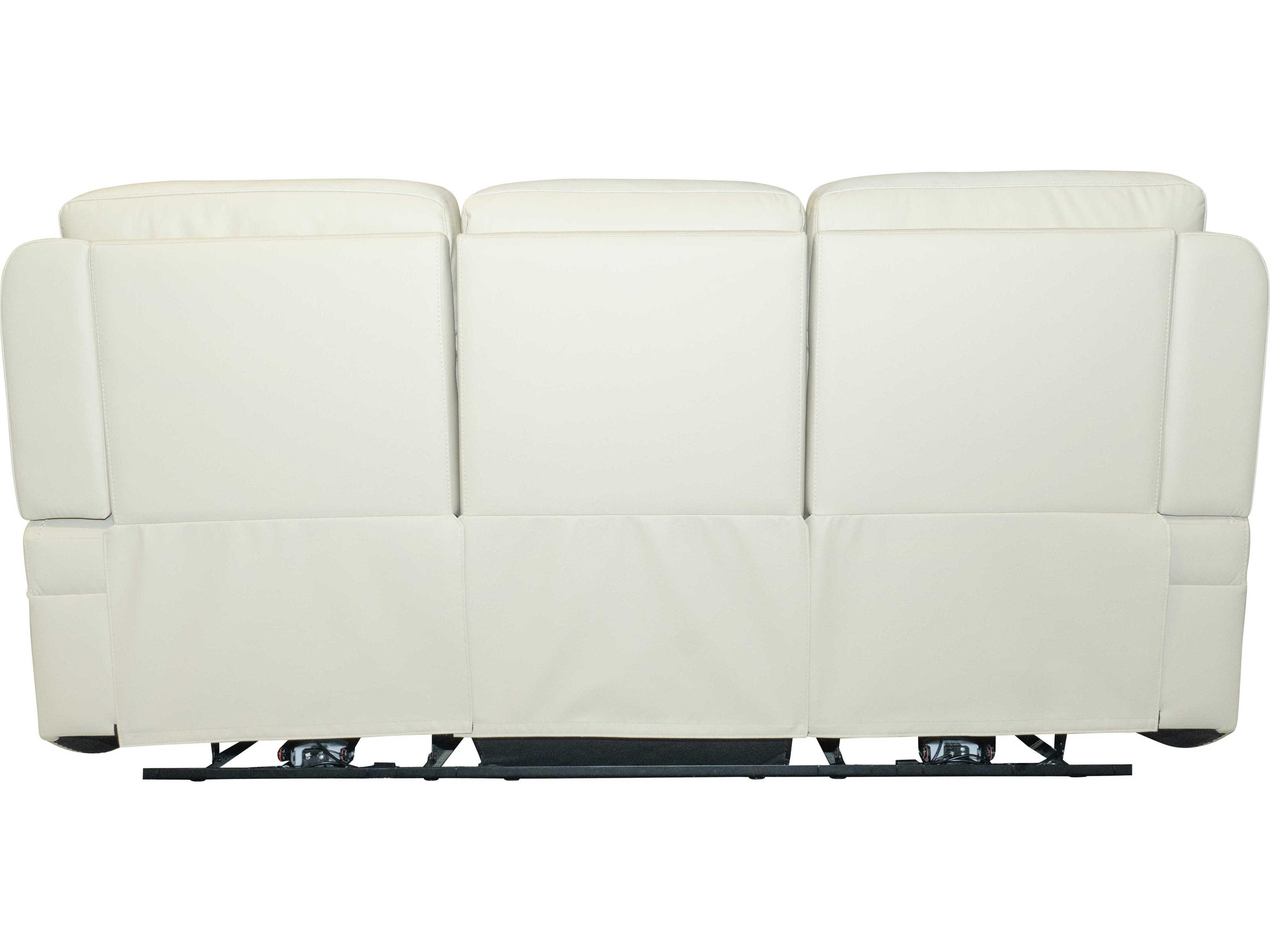 Barcalounger Modern Expressions Gunner Kobi Almond Cream Faux Leather Sofa