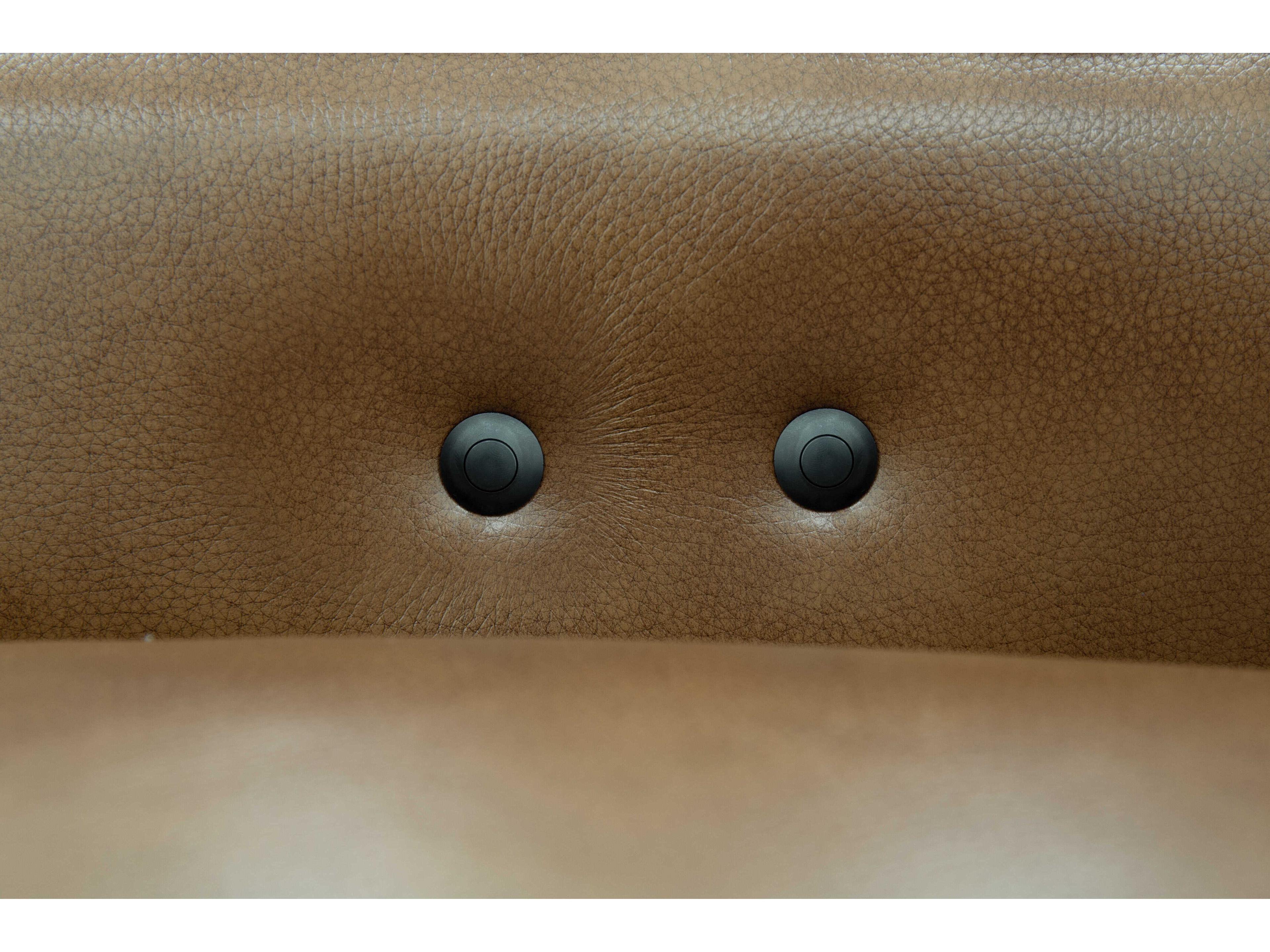 Barcalounger Modern Expressions Mara Fresco Honey Tan Faux Leather Recliner