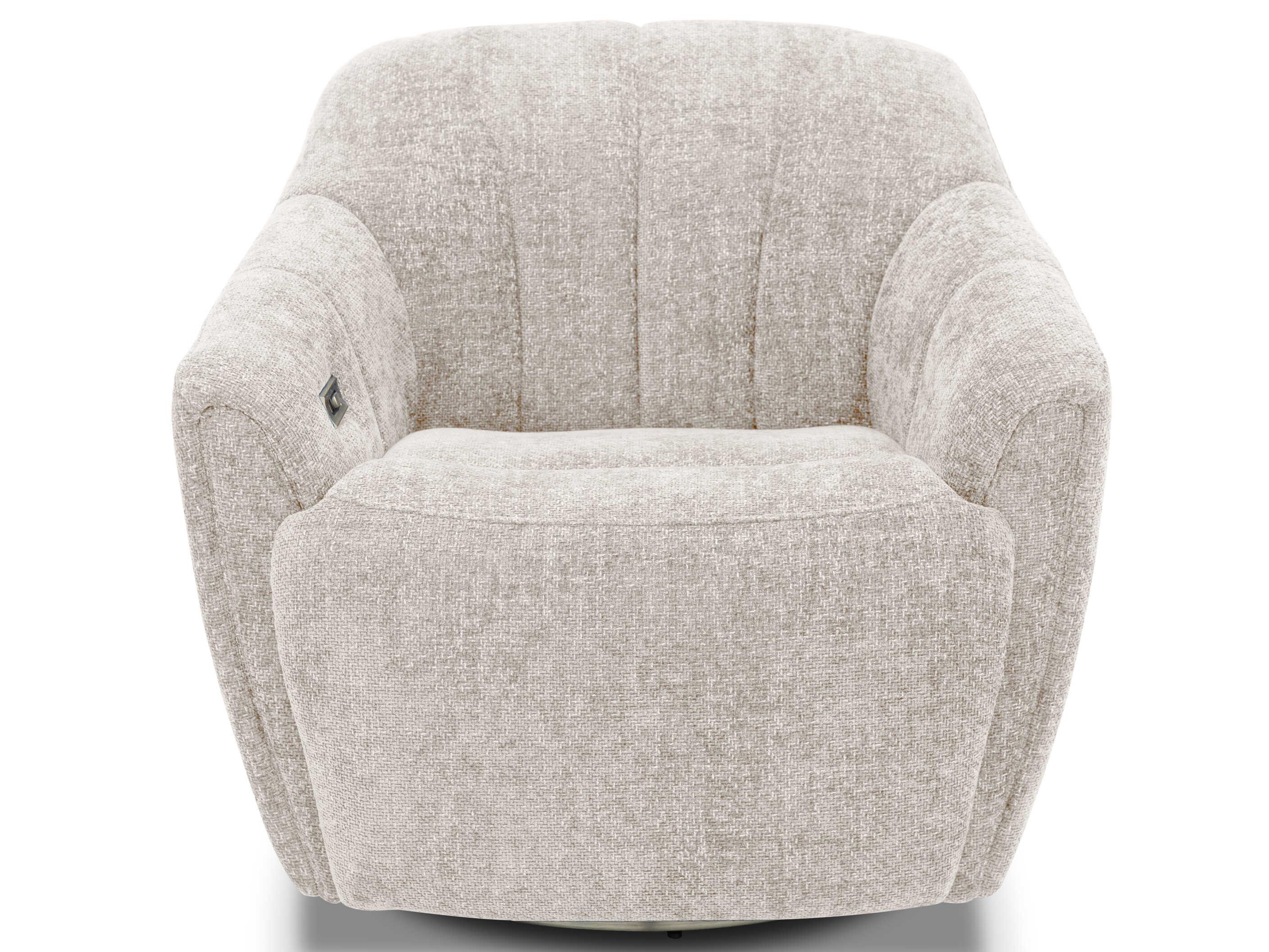Barcalounger Feet Up Millie Maze Tan Upholstered Recliner