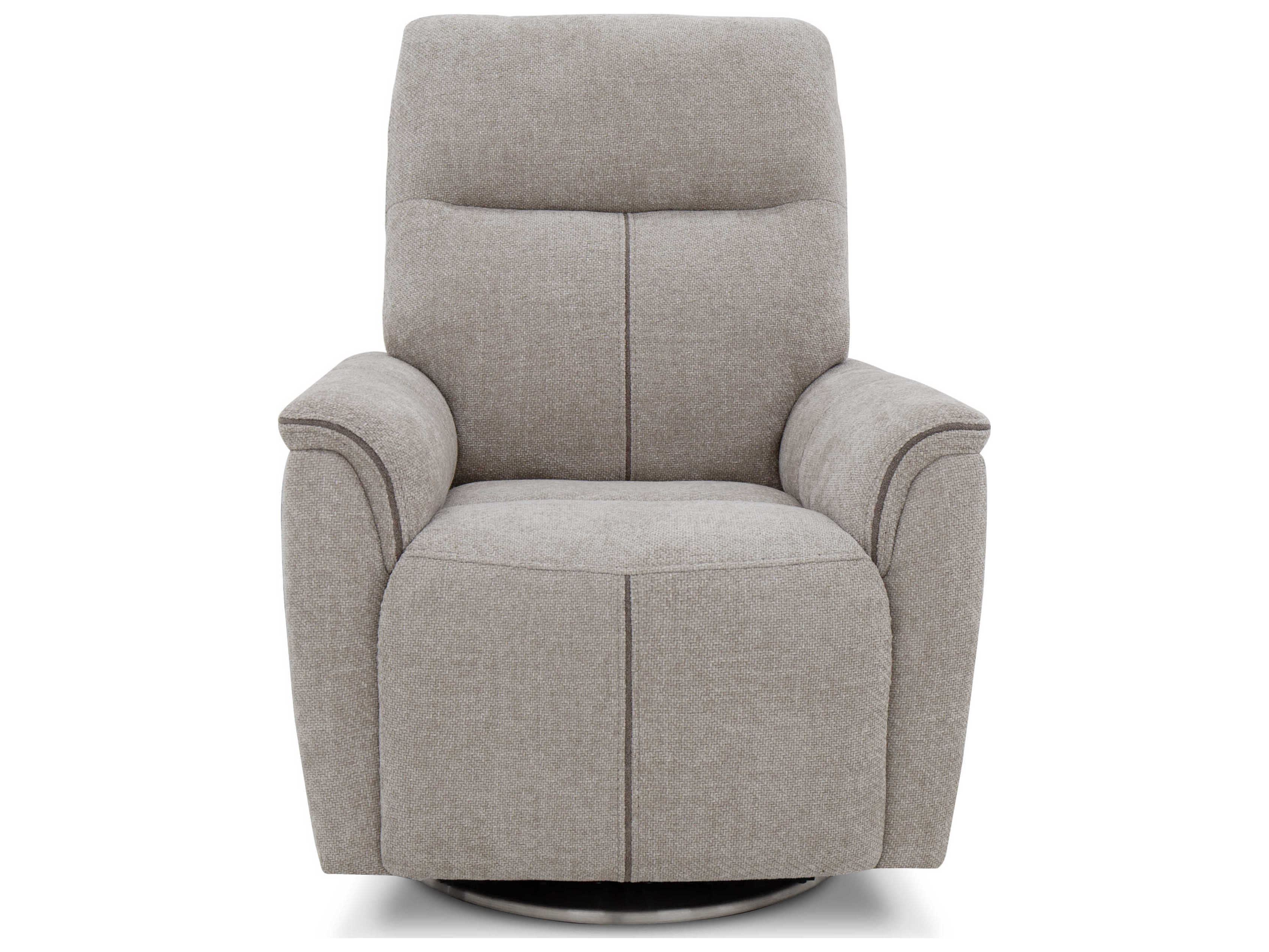 Barcalounger Casual Comforts Mable Maze Tan Trento Ash Welt Upholstered Recliner