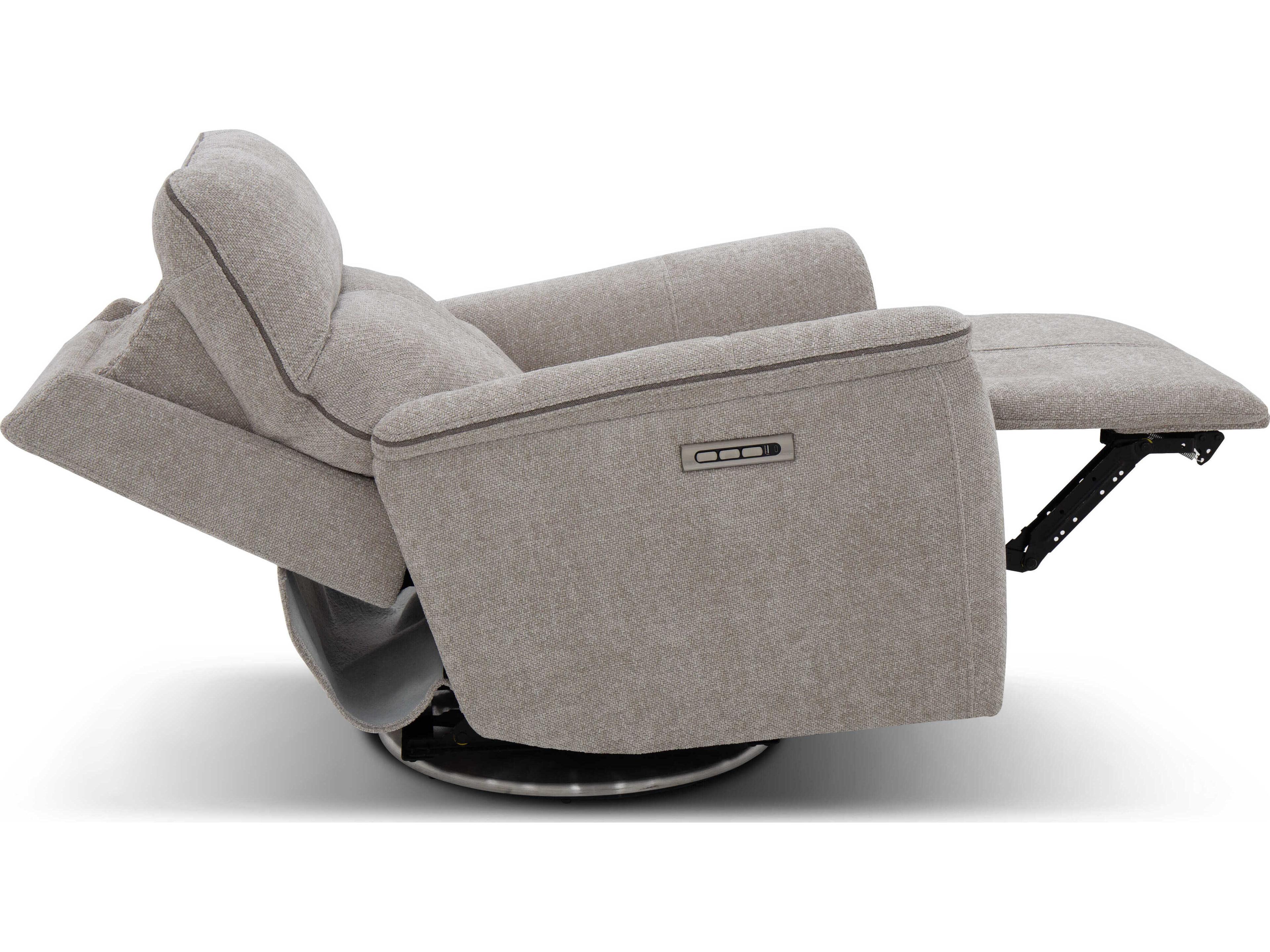 Barcalounger Casual Comforts Mable Maze Tan Trento Ash Welt Upholstered Recliner