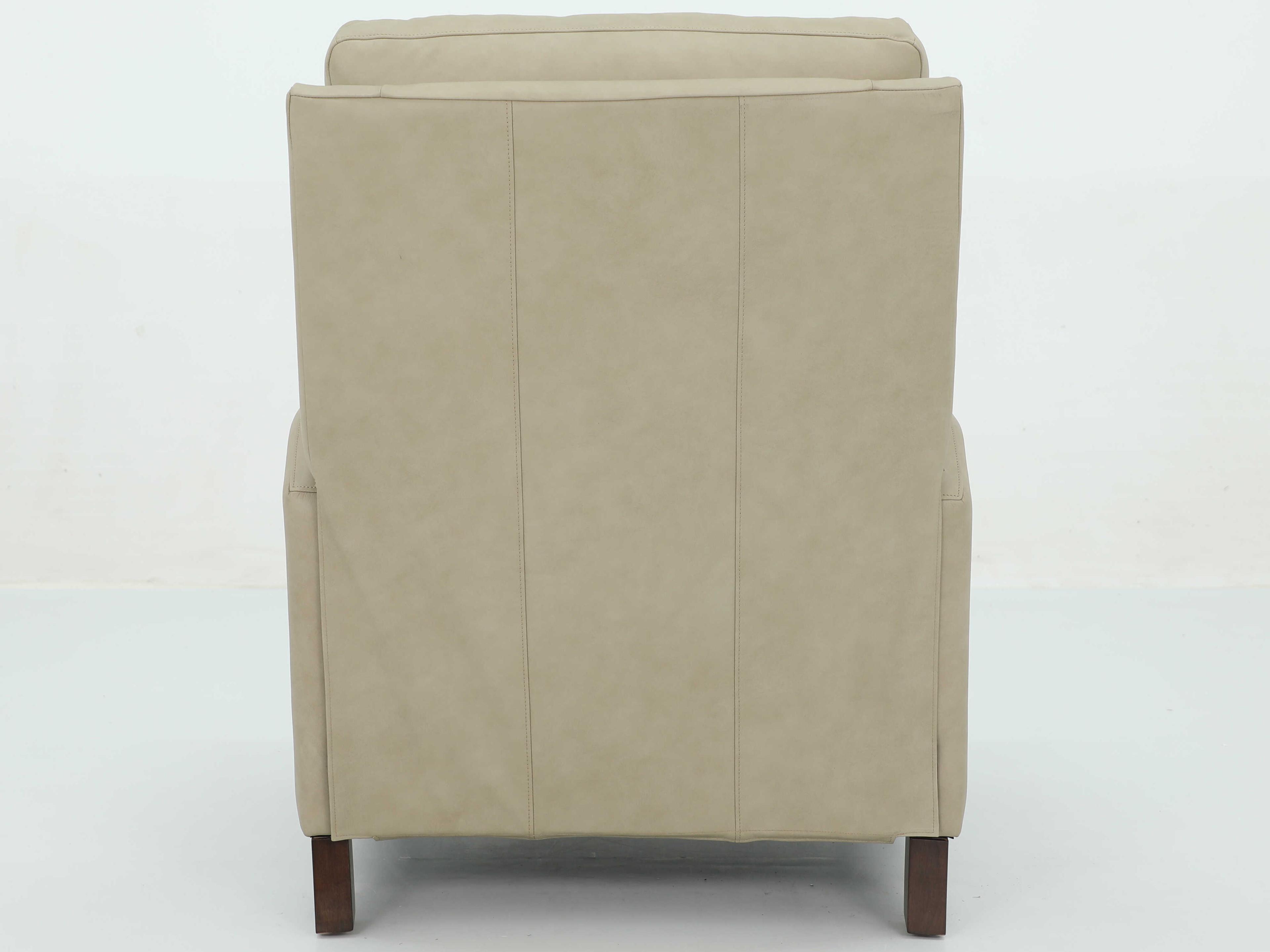 Barcalounger Vintage Fairview Cashmere Stone Tan Leather Recliner