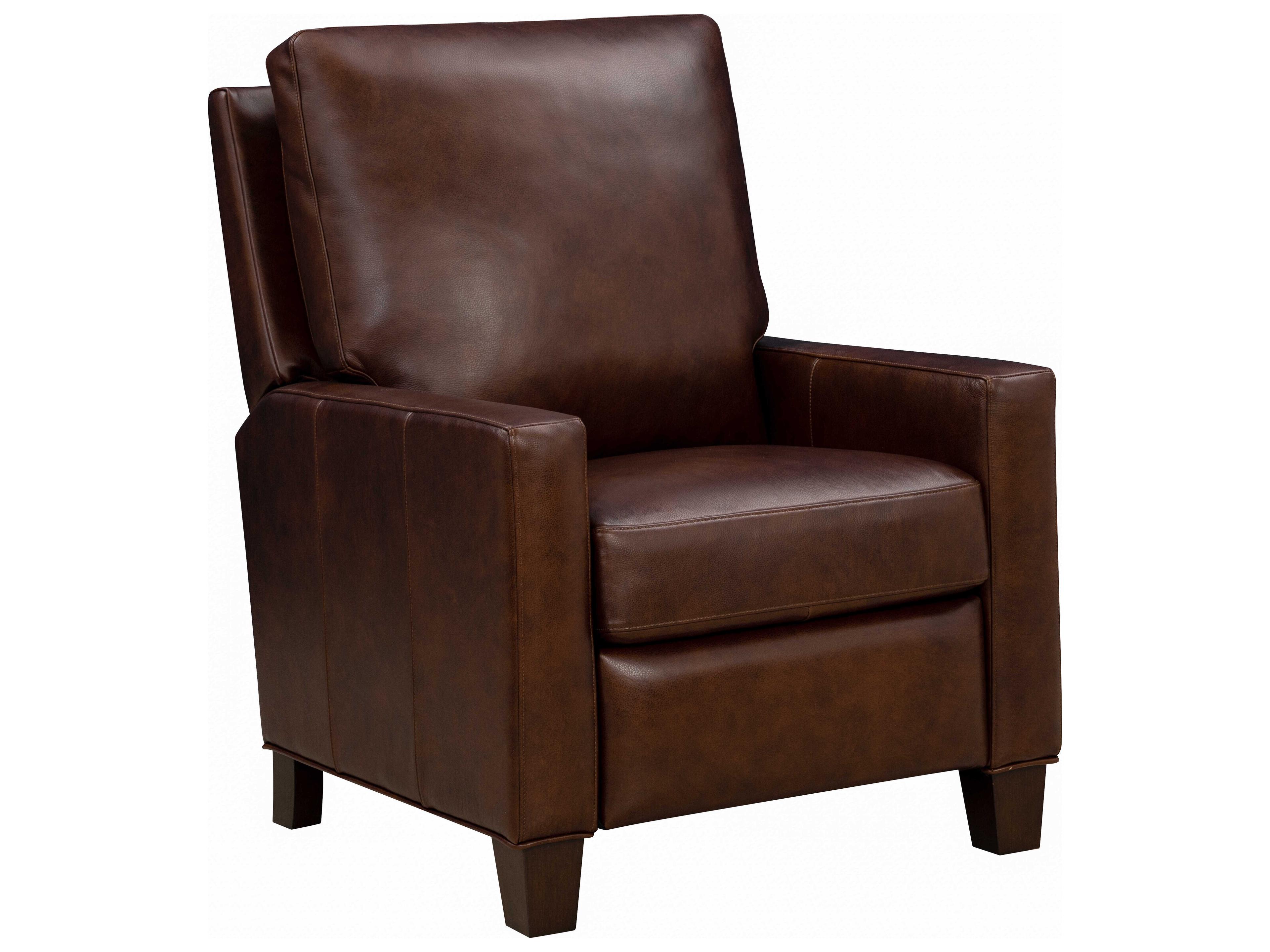 Barcalounger Vintage Fairview Elway Fudge Brown Leather Recliner