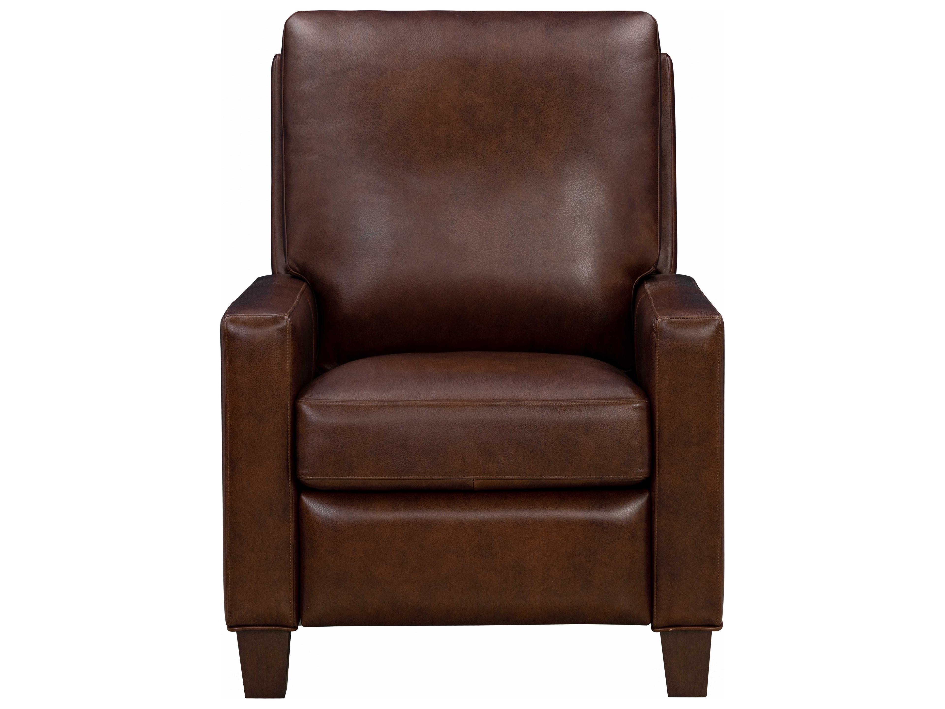Barcalounger Vintage Fairview Elway Fudge Brown Leather Recliner