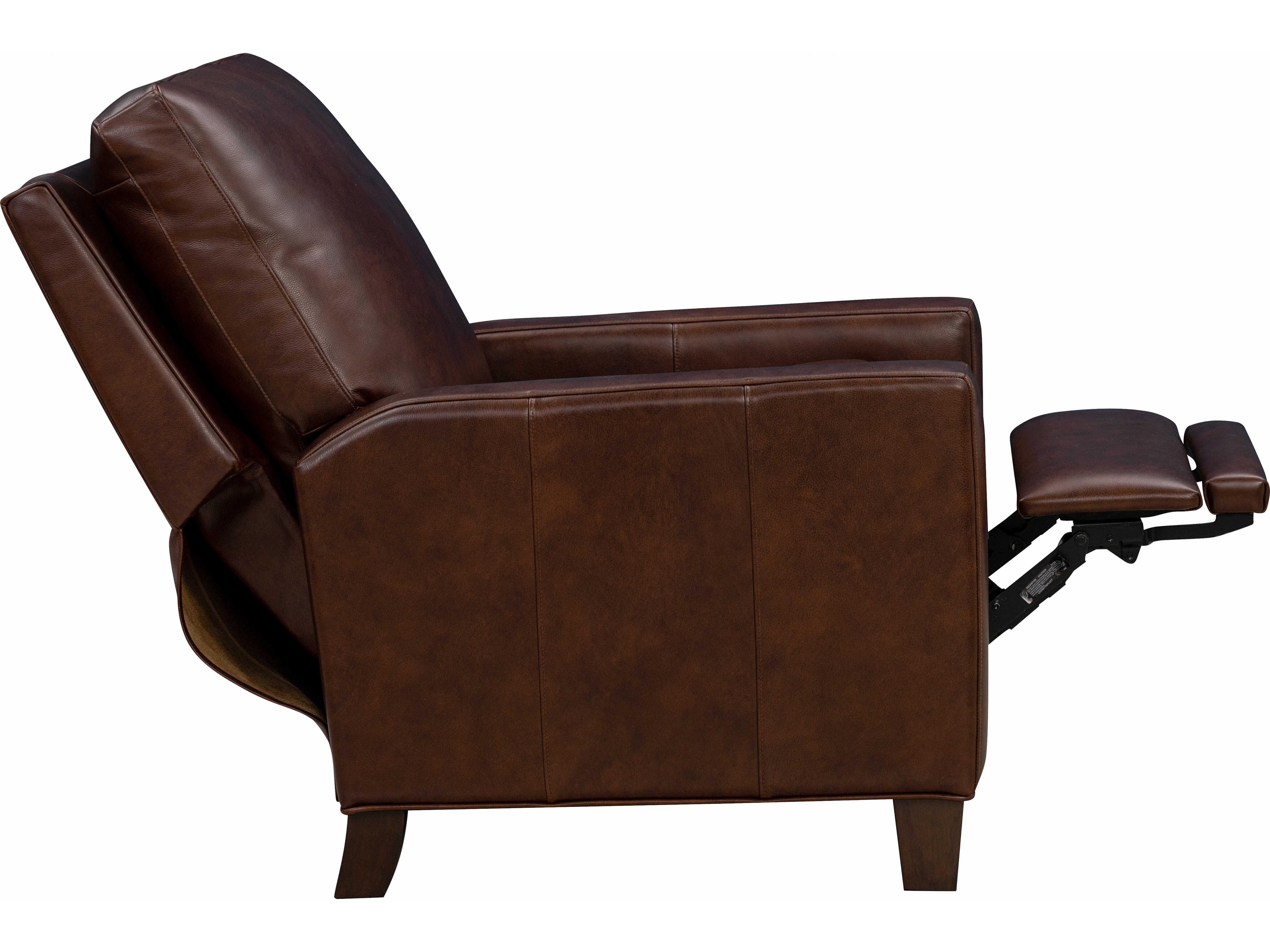 Barcalounger Vintage Fairview Elway Fudge Brown Leather Recliner