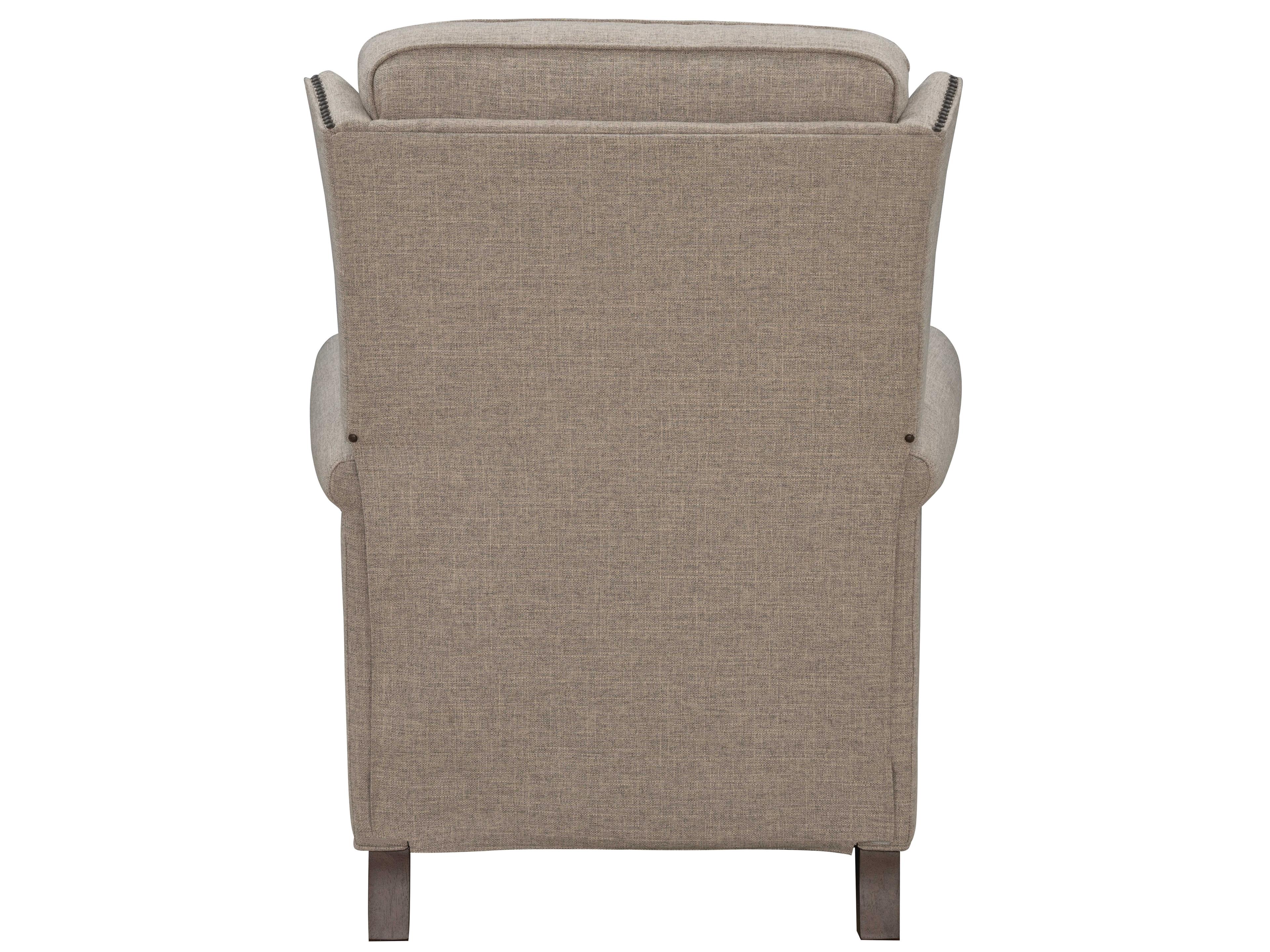 Barcalounger Vintage Shasta Linen Gray Upholstered Recliner