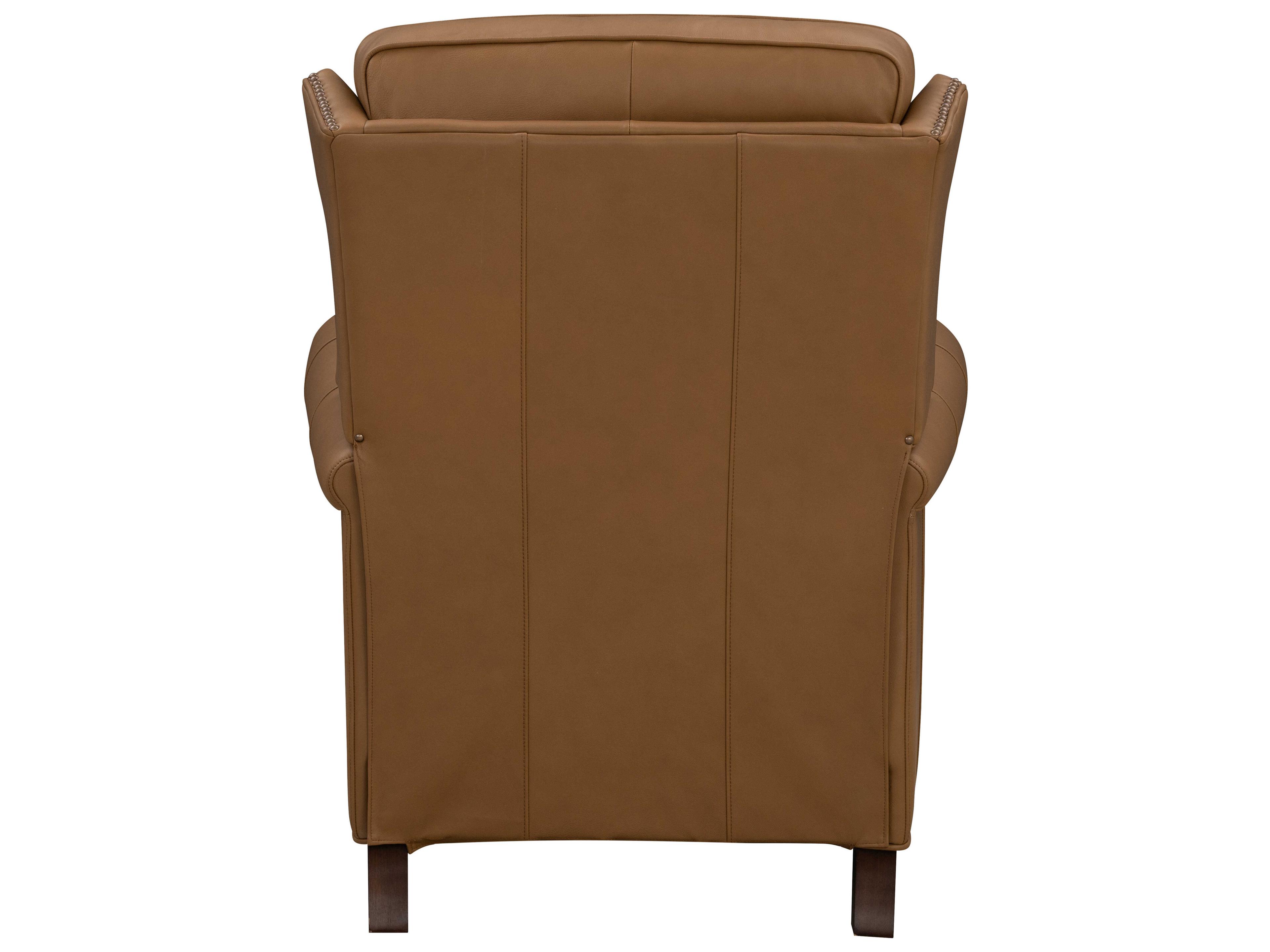 Barcalounger Vintage Shasta Elwood Cider Brown Leather Recliner