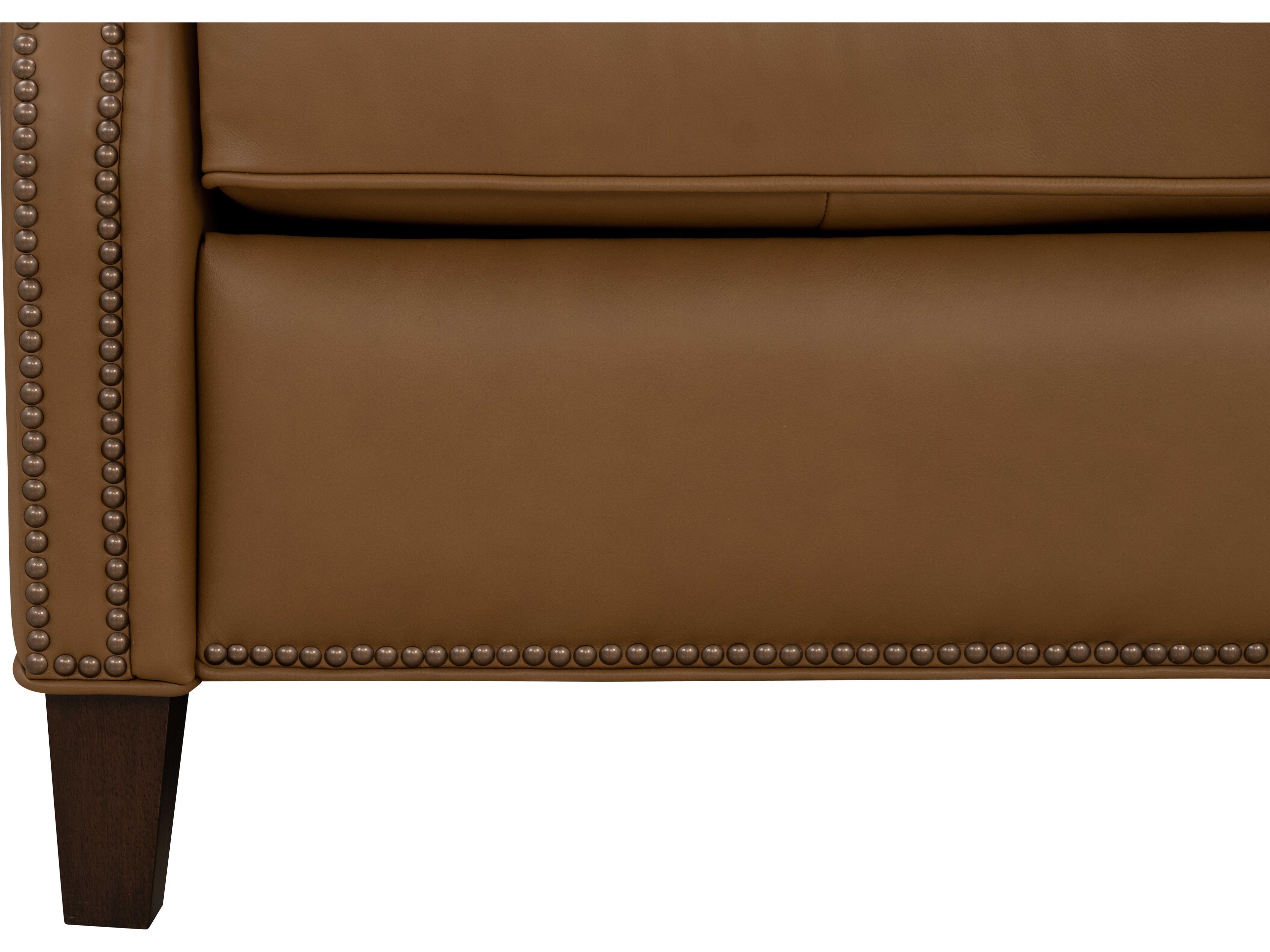 Barcalounger Vintage Shasta Elwood Cider Brown Leather Recliner