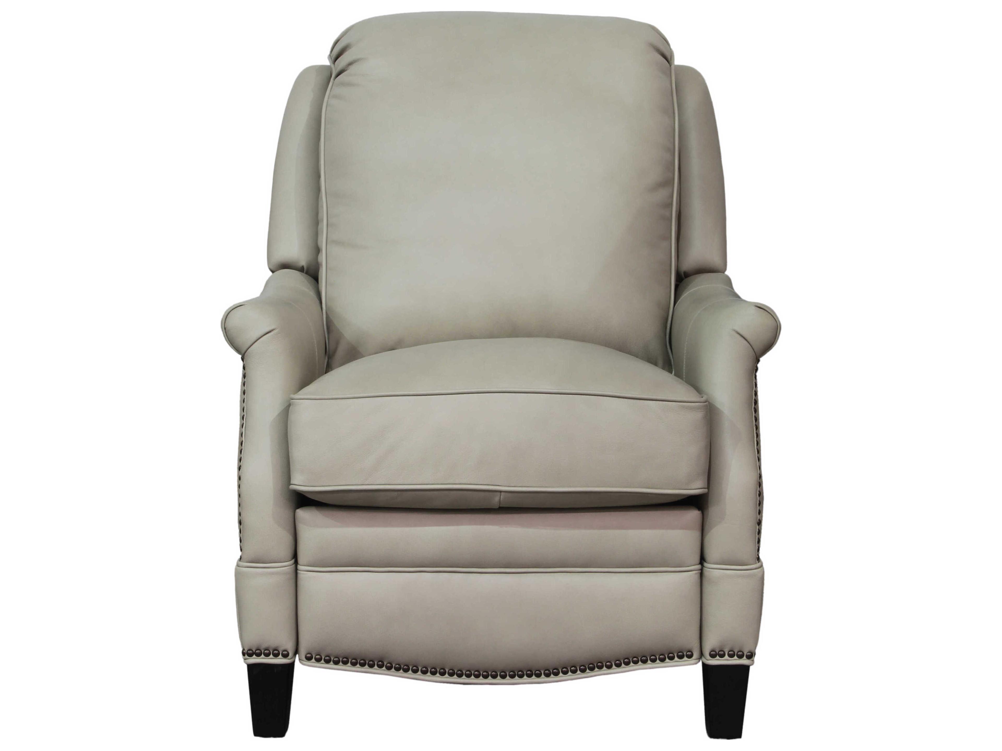 Barcalounger Vintage Ashebrooke Shoreham Cream Leather Recliner