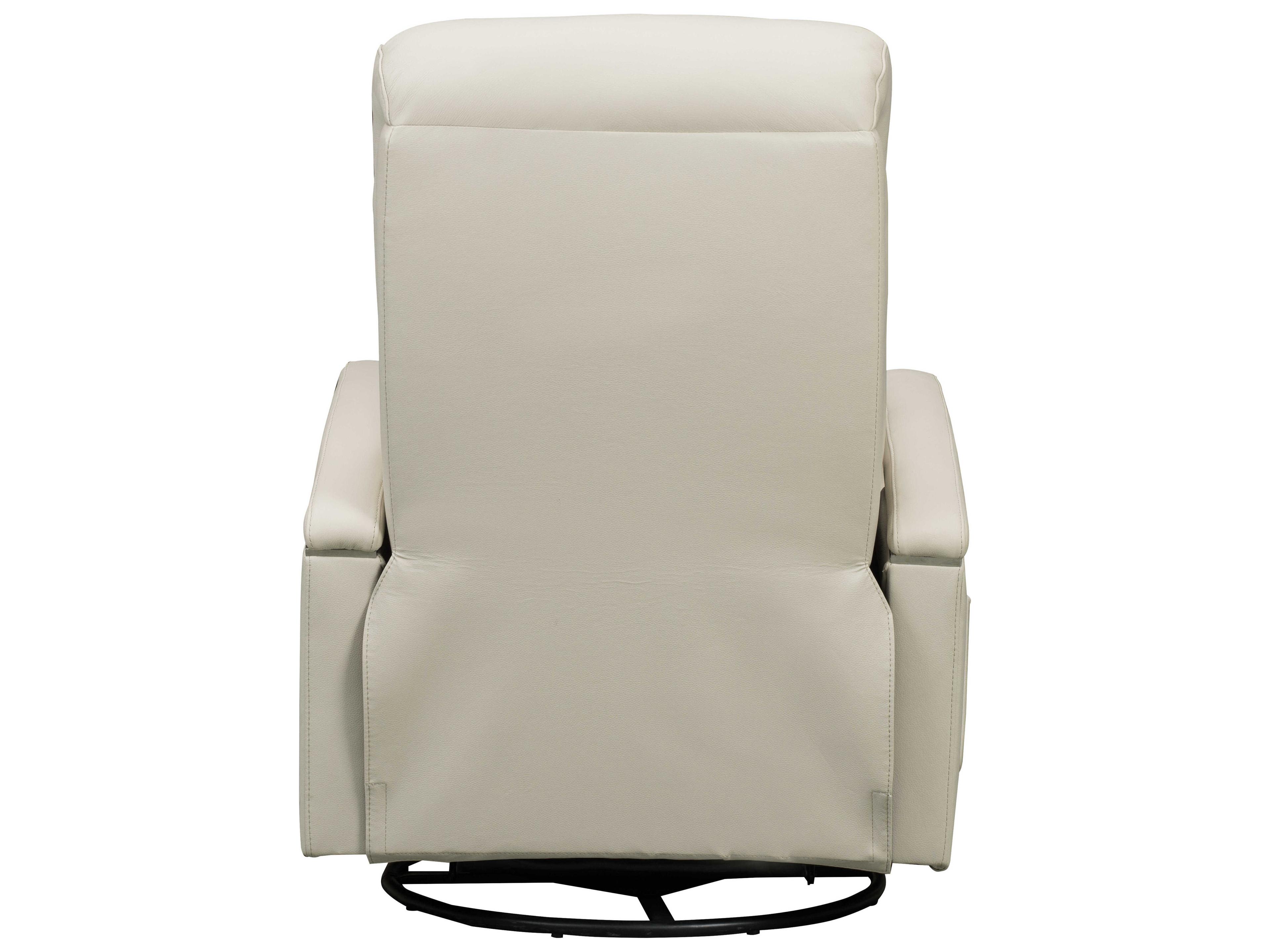 Barcalounger Modern Expressions Braxton Troy Cream Faux Leather Recliner