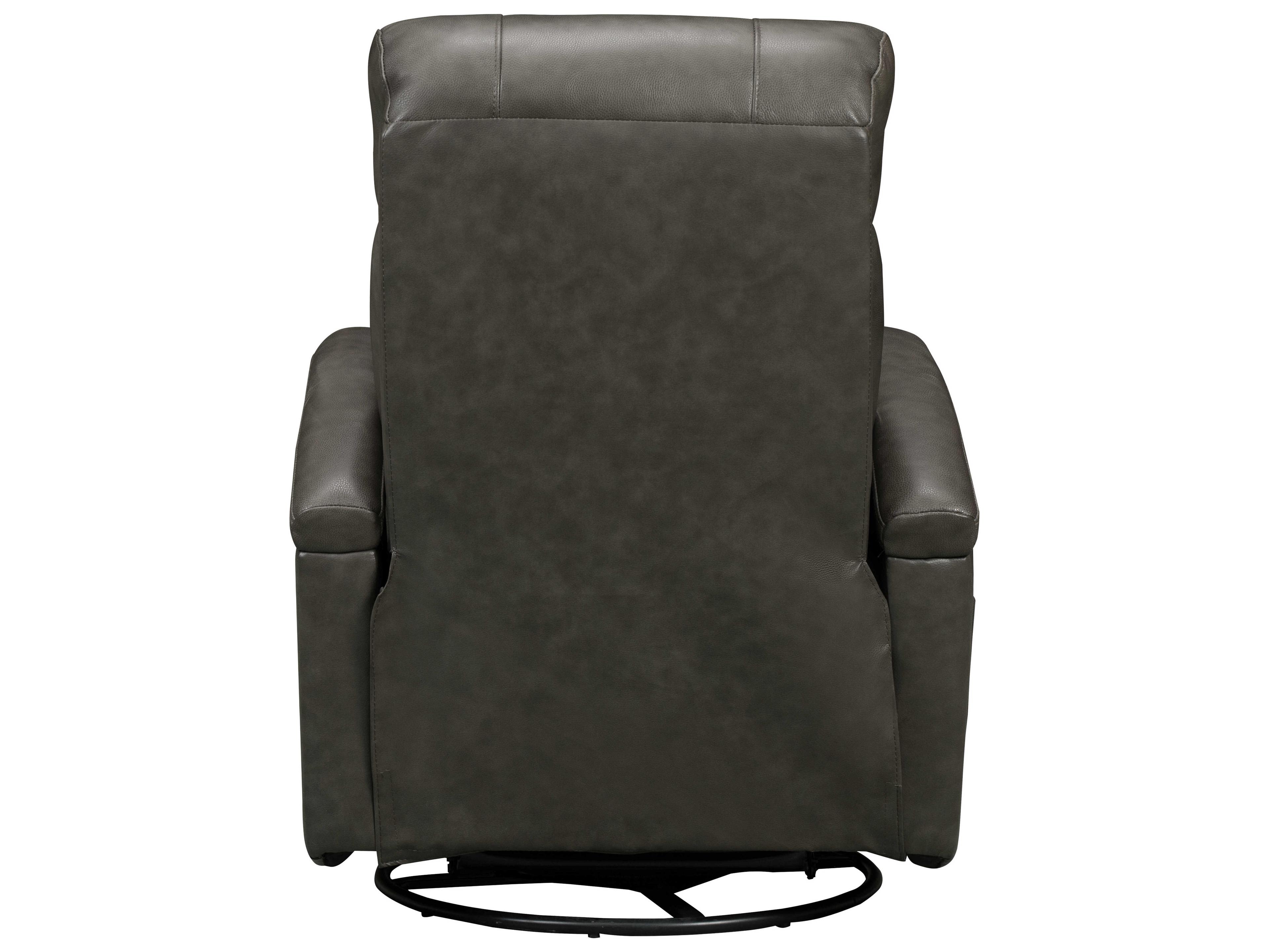 Barcalounger Modern Expressions Harlee Ryegate Gray Faux Leather Recliner