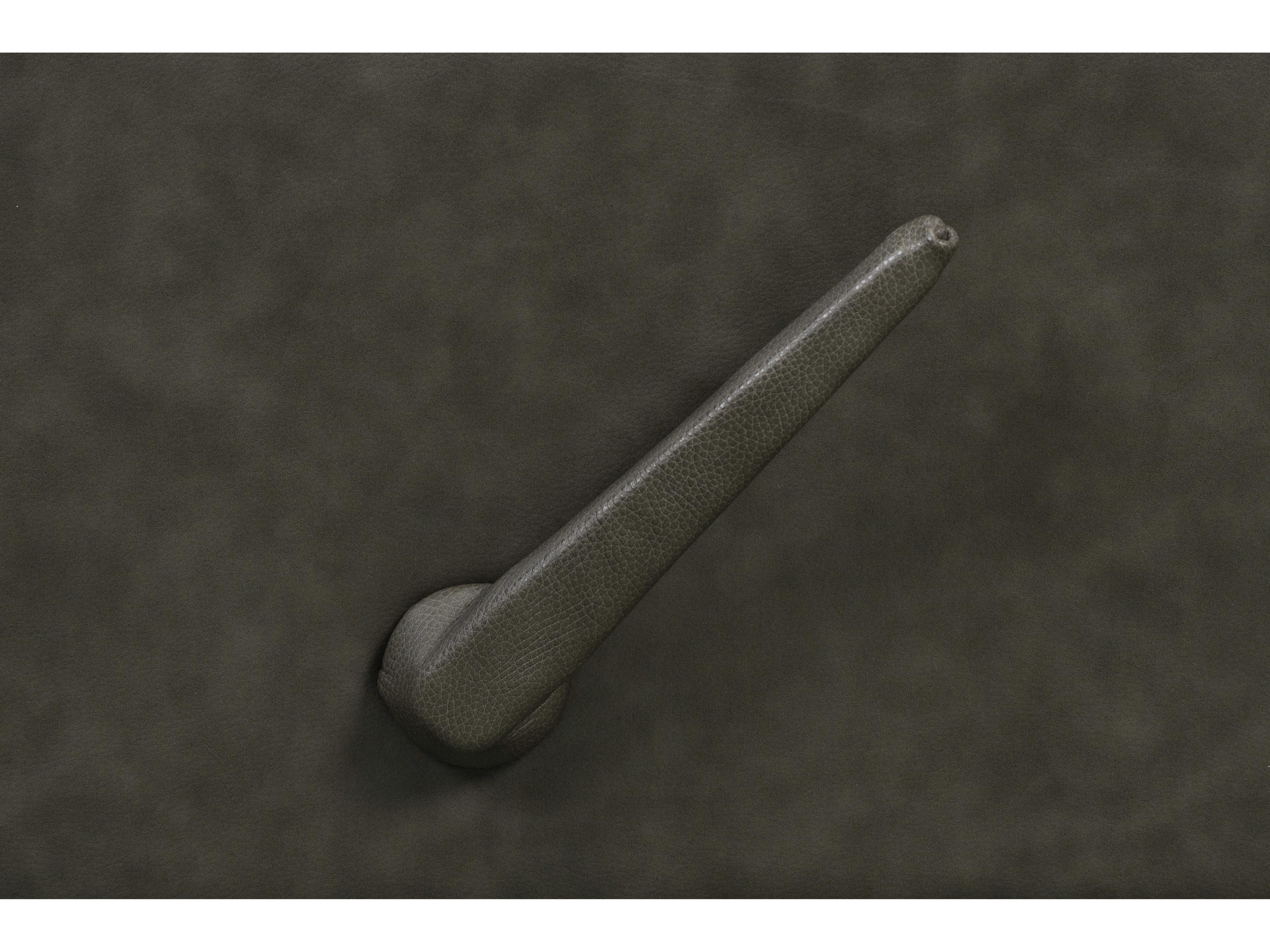 Barcalounger Modern Expressions Harlee Ryegate Gray Faux Leather Recliner