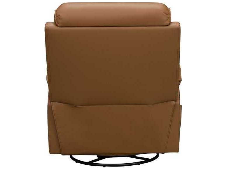 Barcalounger Modern Expressions Mac Caleigh Sand Brown Faux Leather Recliner