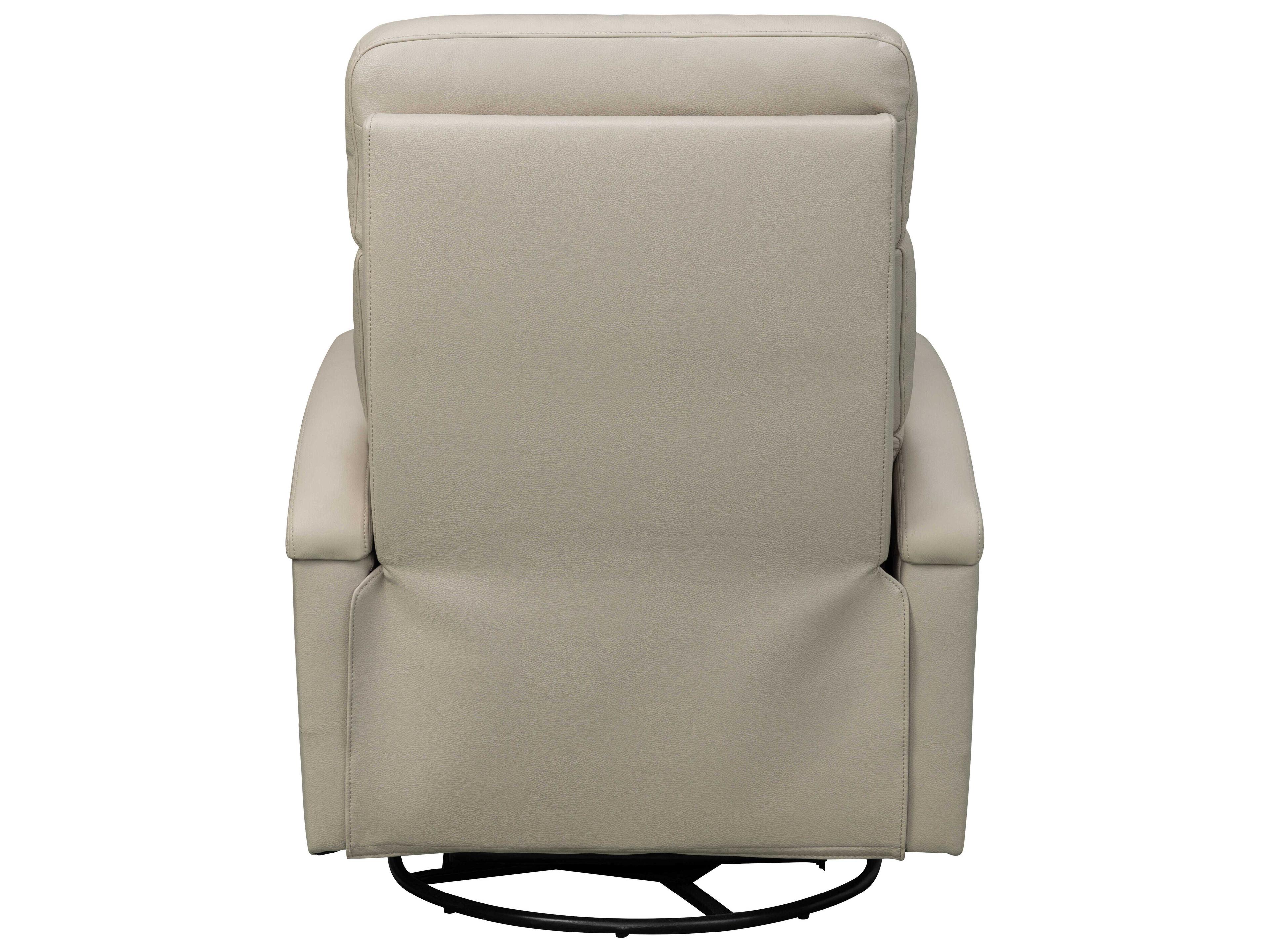 Barcalounger Modern Expressions Nick Gable Dove Tan Faux Leather Recliner