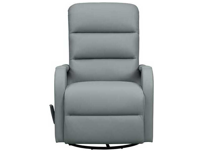 Barcalounger Modern Expressions Sandhill Troy Spa Blue Faux Leather Recliner